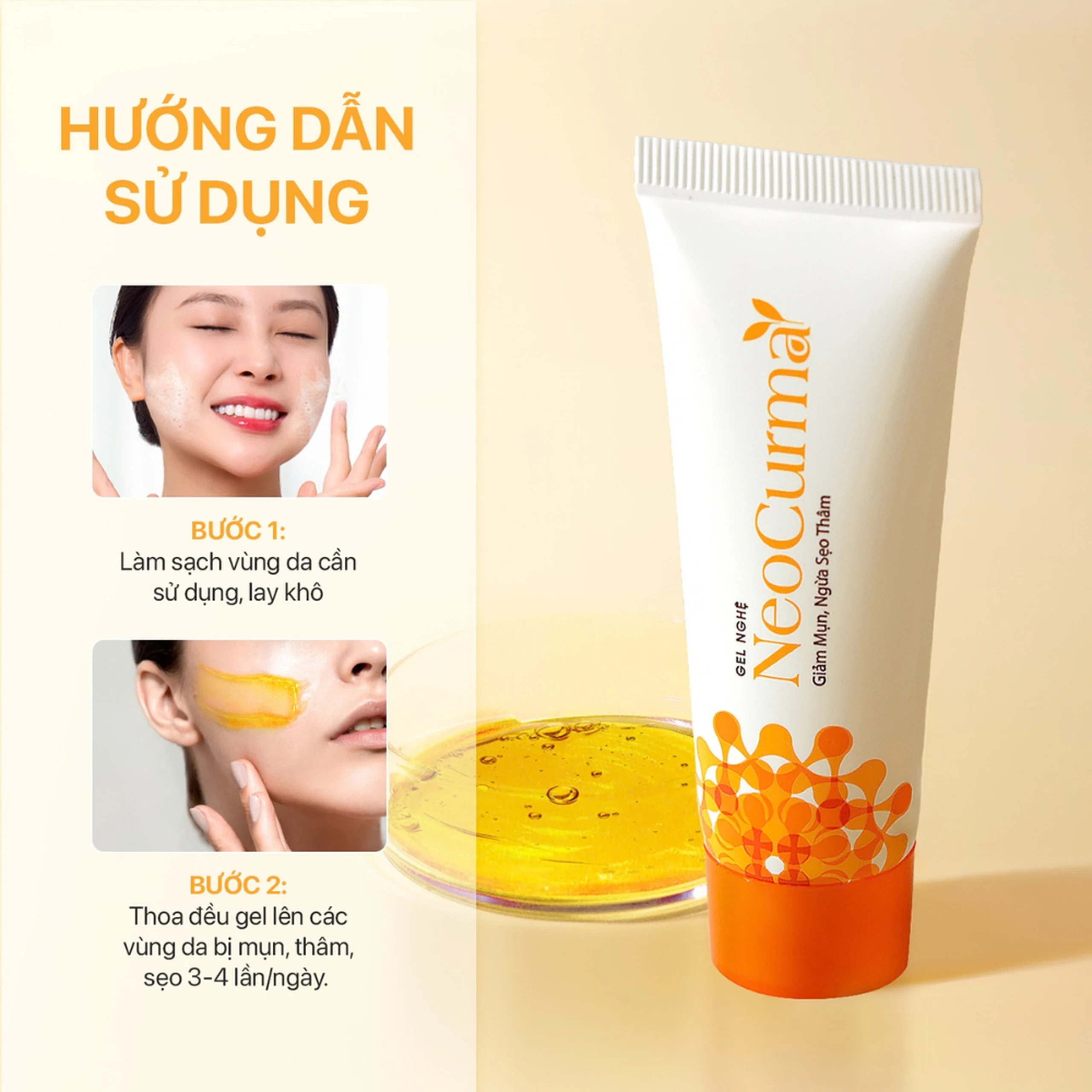 Gel Nghệ NeoCurma giảm mụn, ngừa sẹo, mờ vết thâm (20g) 5