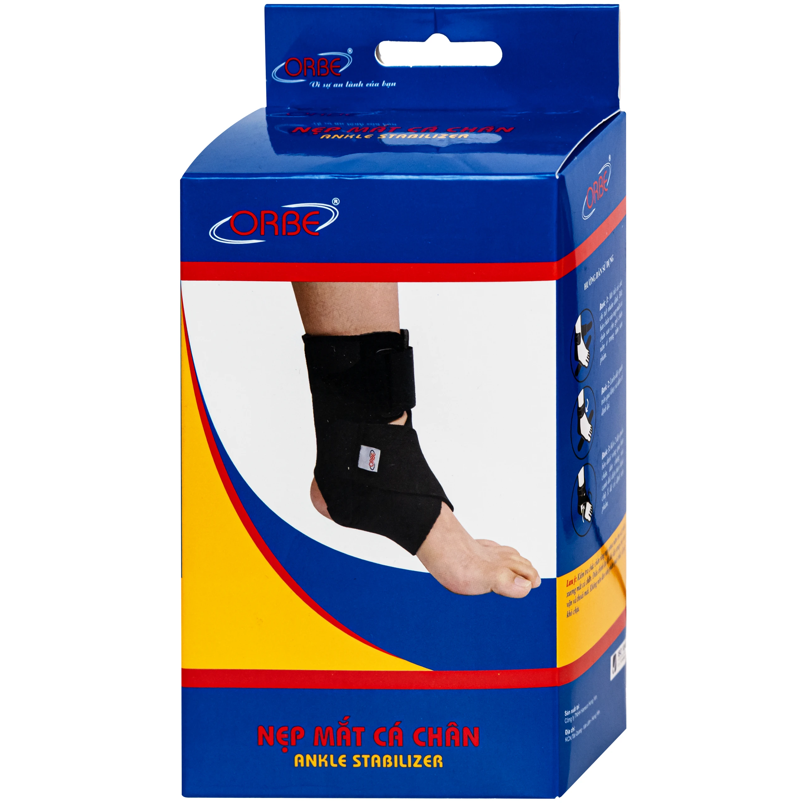 Nẹp mắt cá chân Ankle Stabilizer Orbe size S/M 2