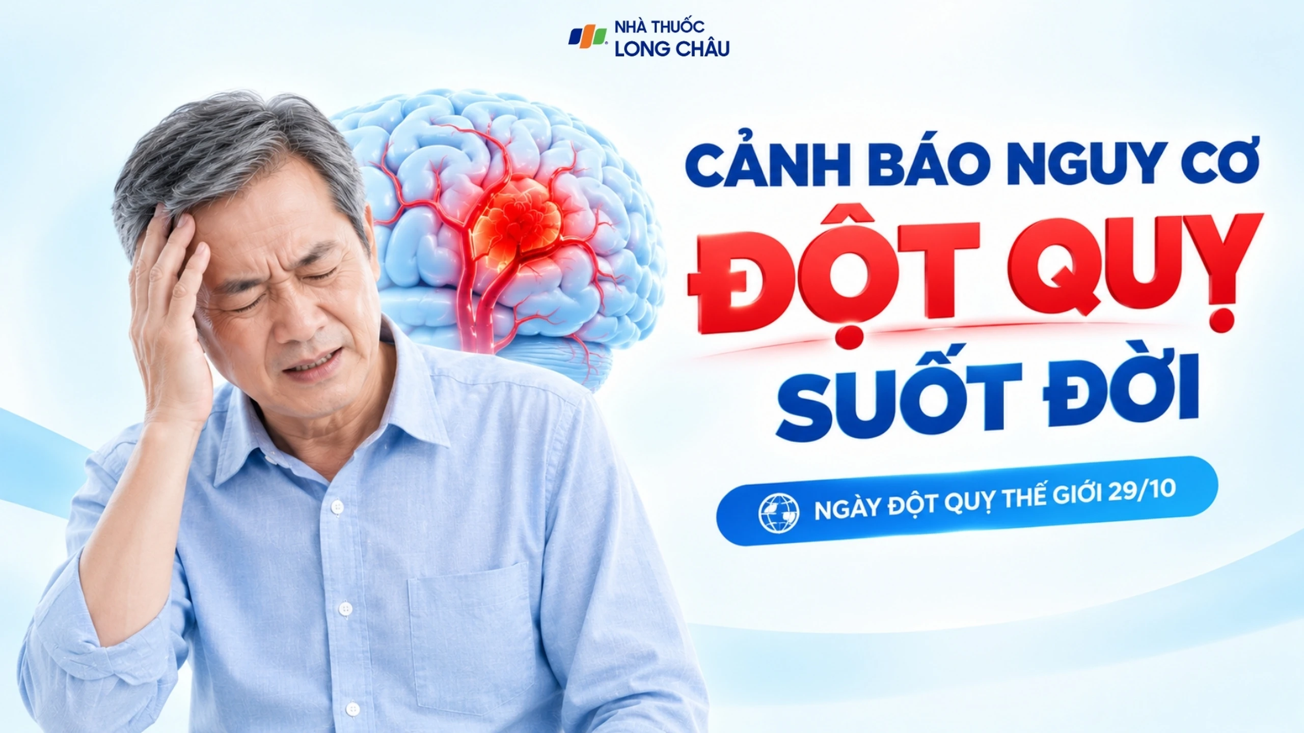 Ngày Đột quỵ thế giới 29/10: Cảnh báo nguy cơ mắc bệnh suốt đời