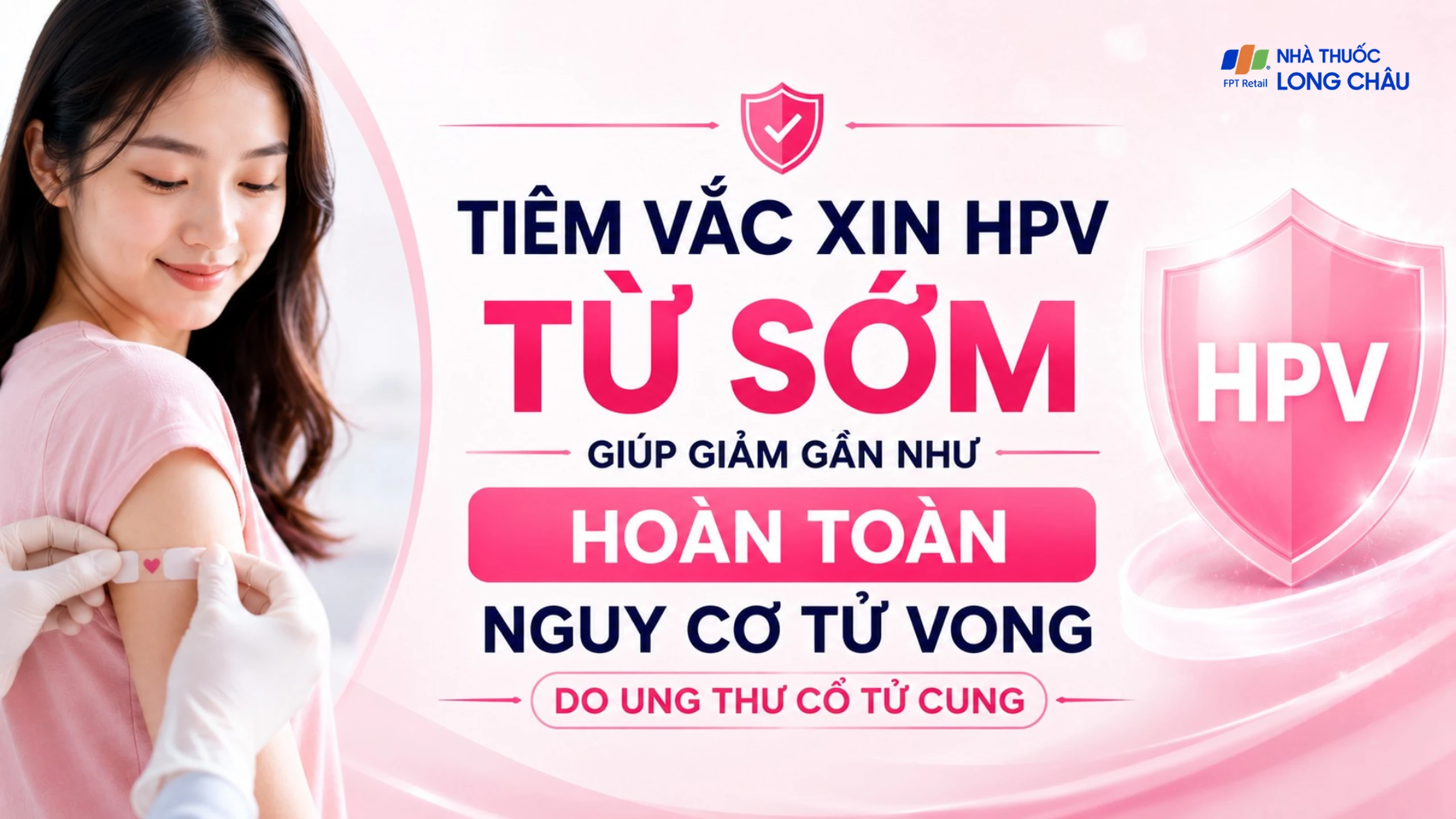Nghiên cứu mới: Tiêm HPV sớm giúp giảm nguy cơ tử vong do ung thư cổ tử cung
