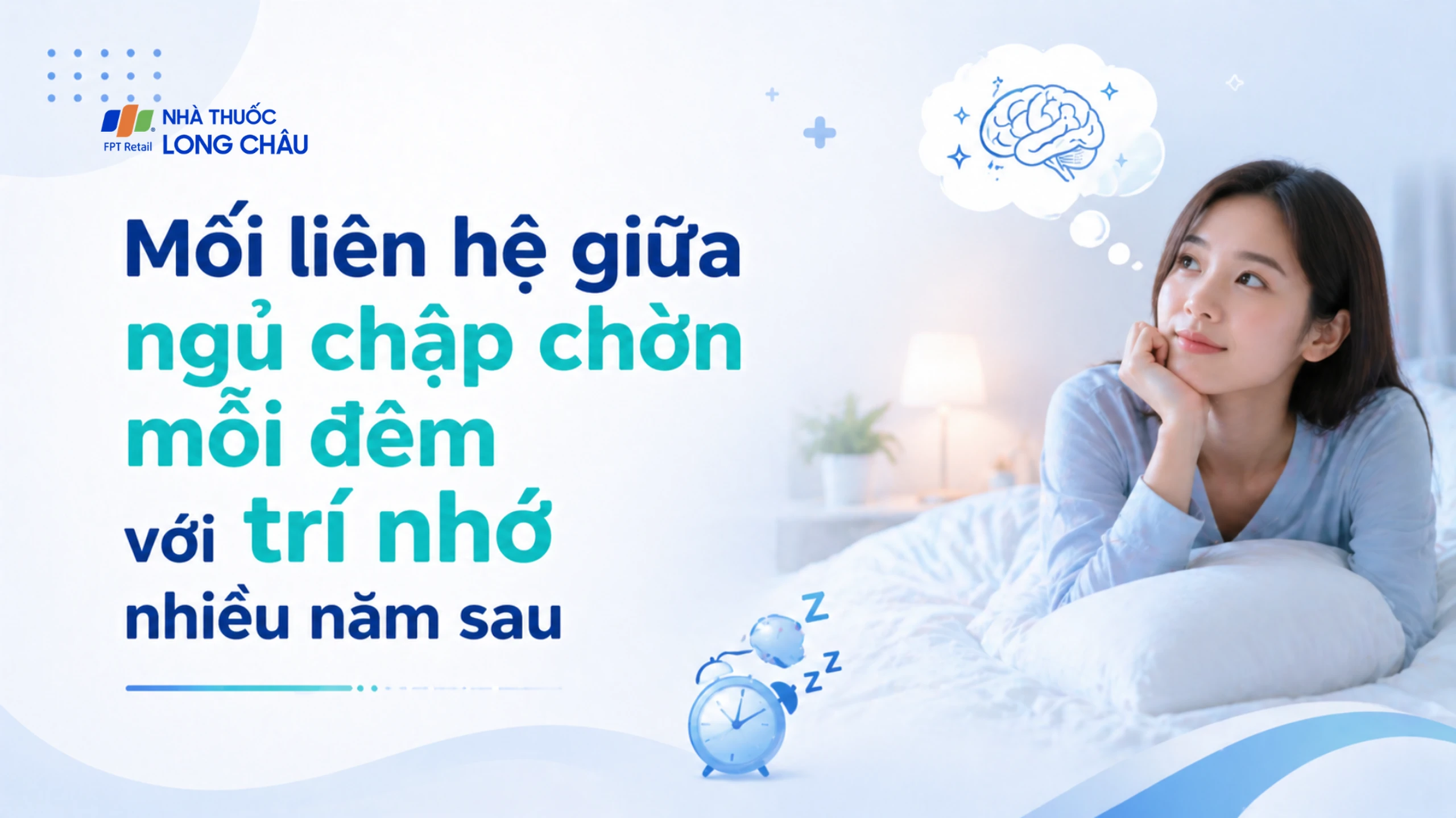 Ngủ chập chờn mỗi đêm có ảnh hưởng đến trí nhớ nhiều năm sau?