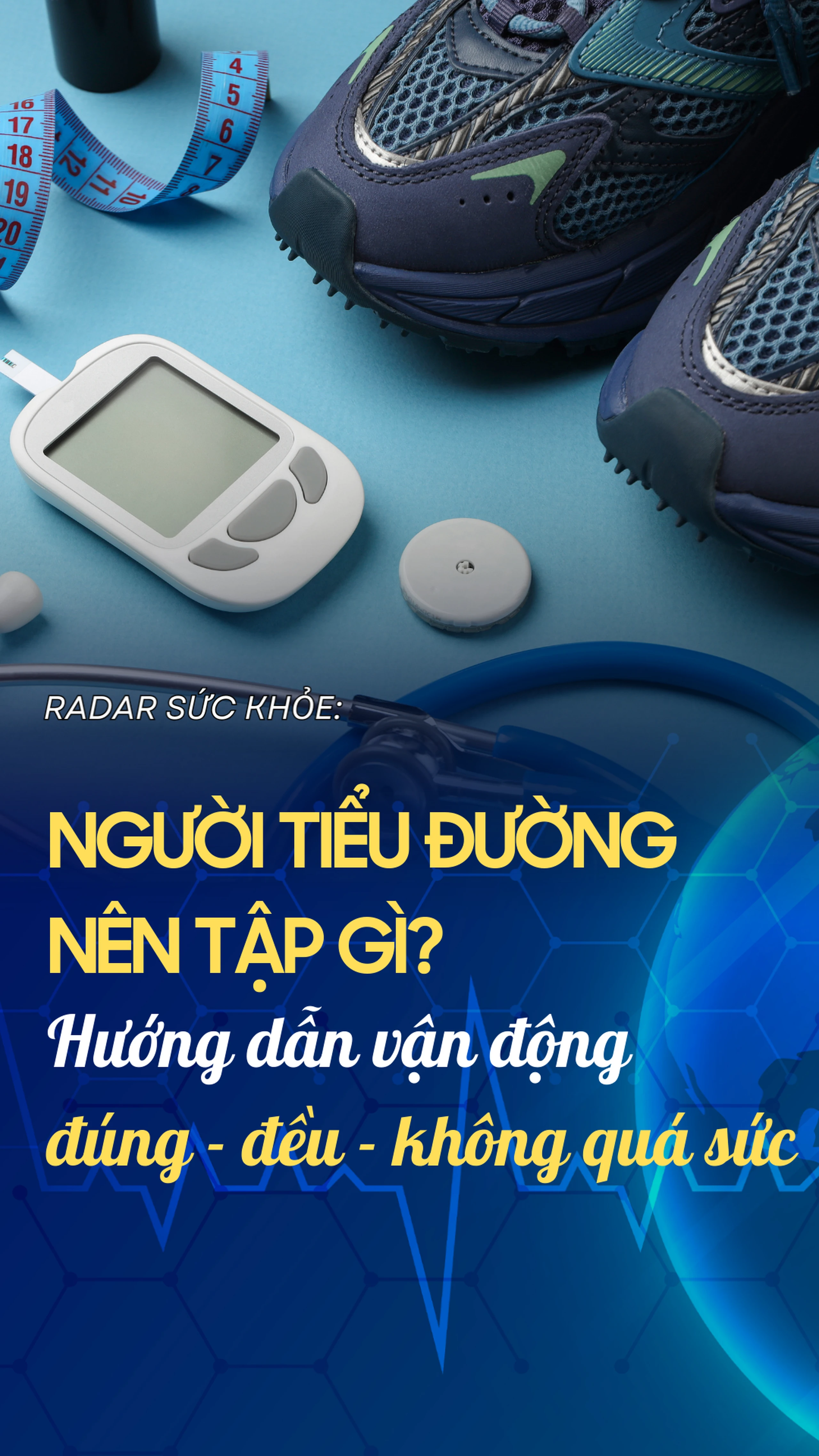 Người tiểu đường nên tập gì? Hướng dẫn vận động đúng - đều - không quá sức