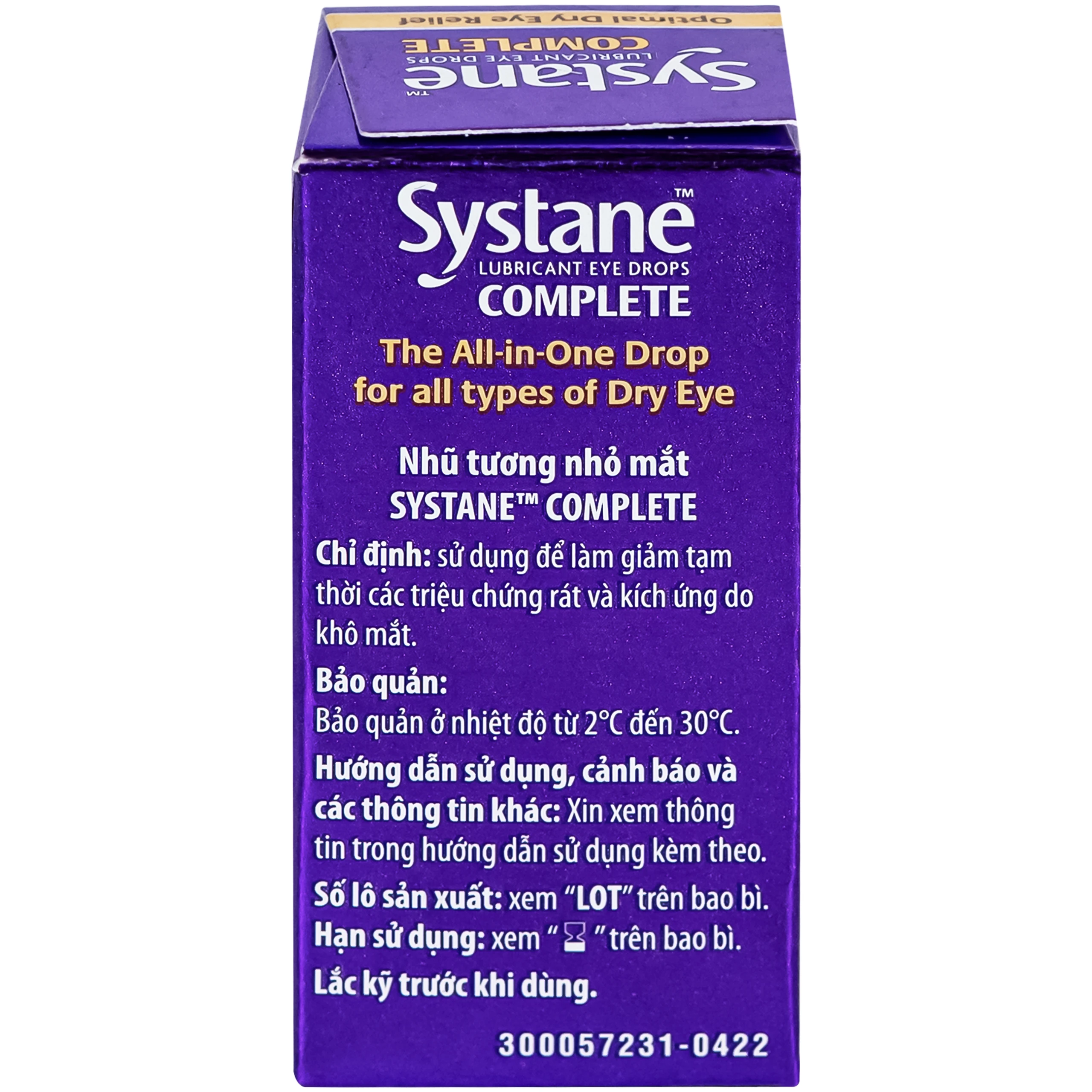 Nhỏ Mắt Systane Complete Alcon 5ml Giảm Kích Ứng, Khô Mắt, Bảo Vệ Và Phục Hồi Nhãn Cầu 4
