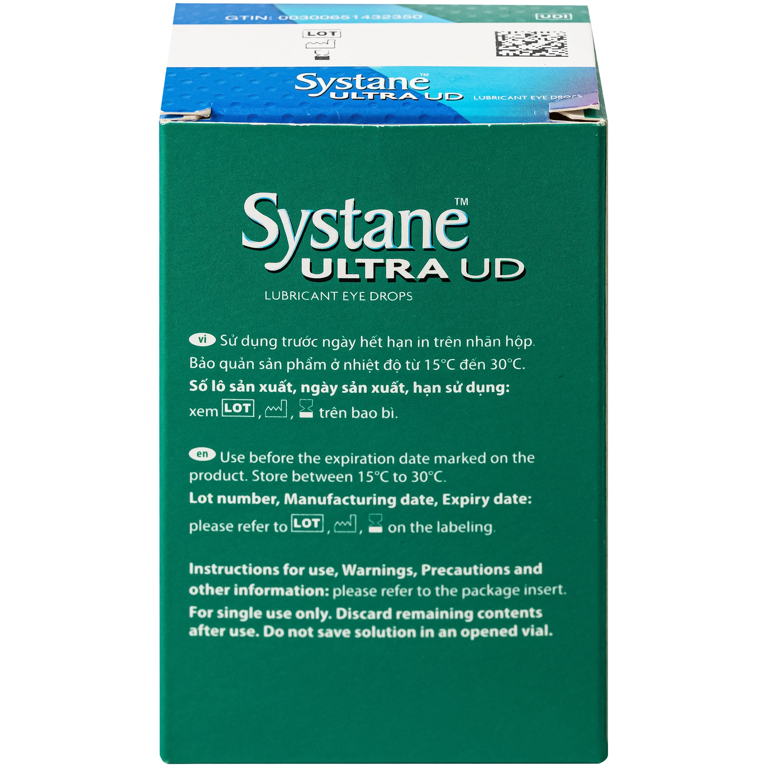 Nhỏ Mắt Systane Ultra Ud Alcon (30 ống x 0.7ml) Giảm Kích Ứng, Giảm Khô Mắt Nhanh Chóng, Giữ Ẩm Và Cấp Ẩm Tức Thì 8