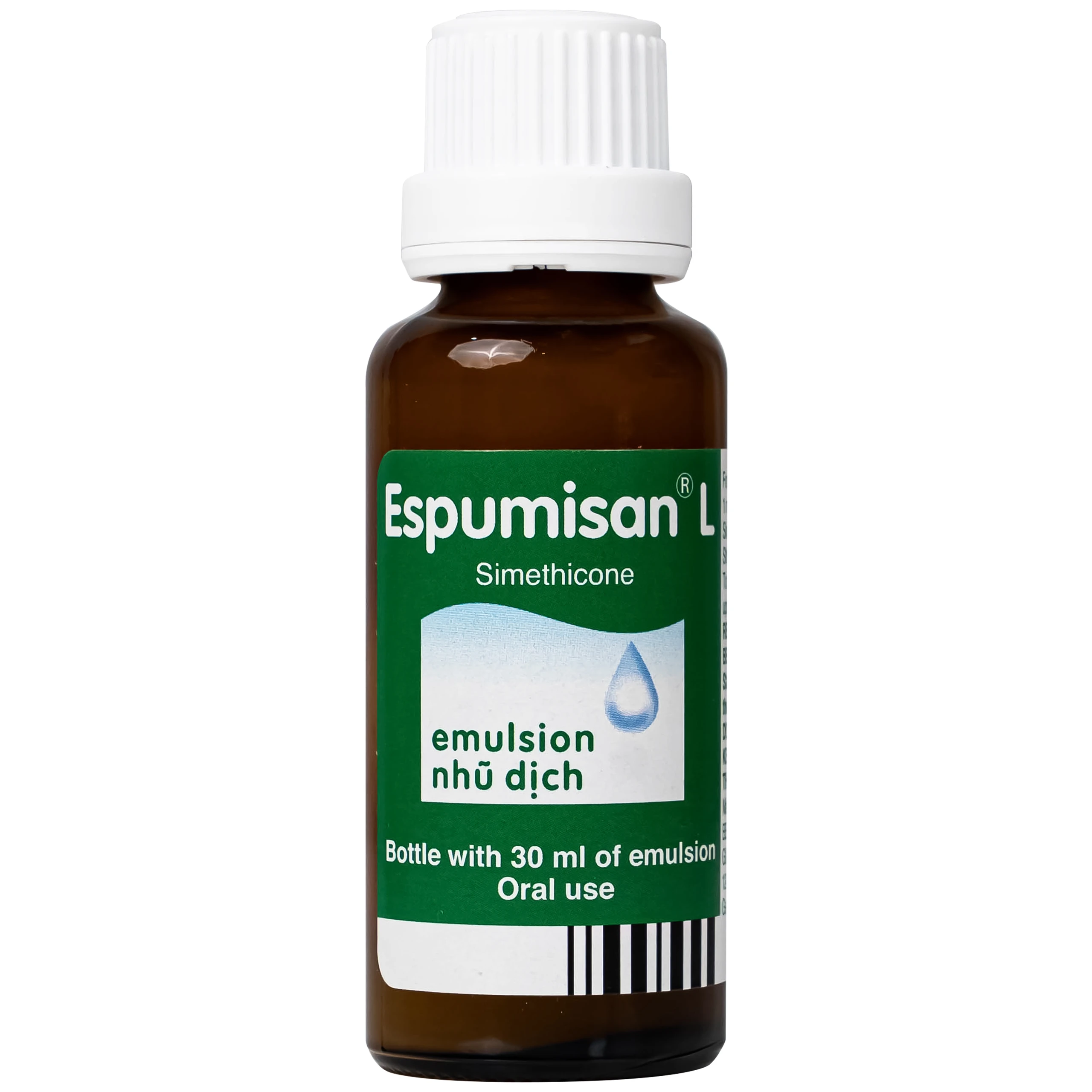 Nhũ dịch Espumisan L Menarini điều trị các triệu chứng chướng bụng, đau bụng (30ml) 2