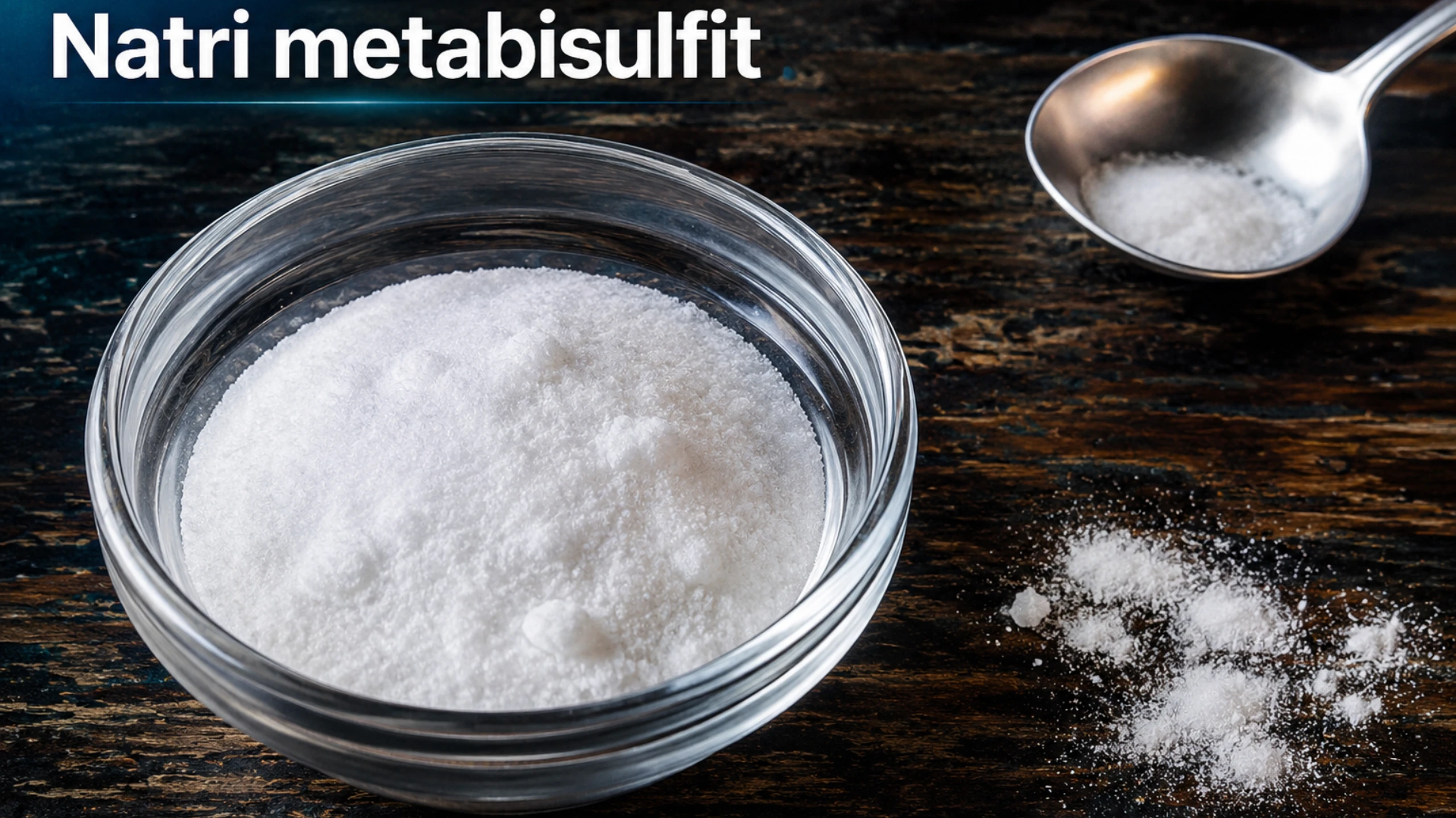 Những nguy hiểm của natri metabisulfit trong thực phẩm