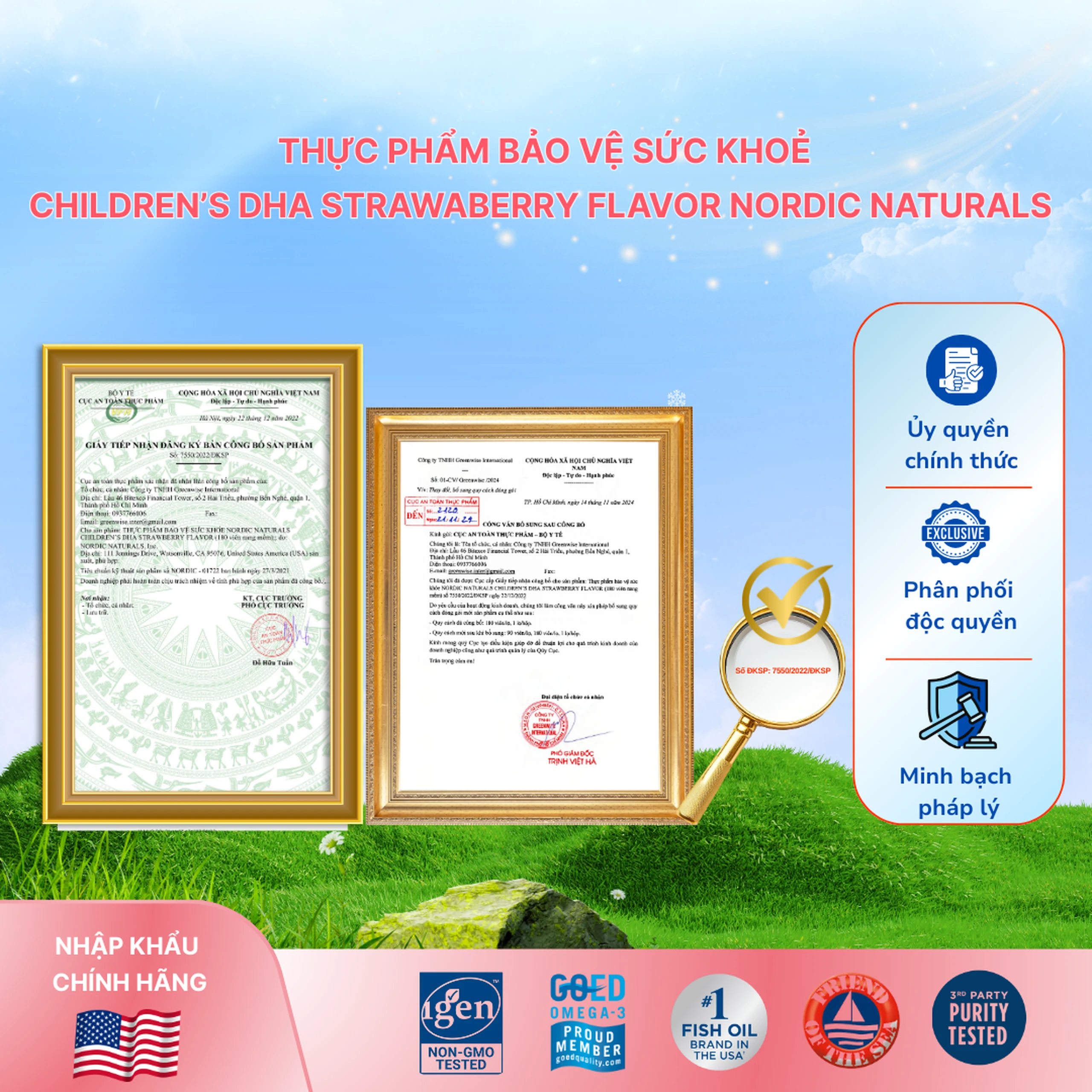 Viên uống tốt cho não bộ của trẻ Nordic Naturals Children's DHA Strawberry Flavor (90 viên) 8