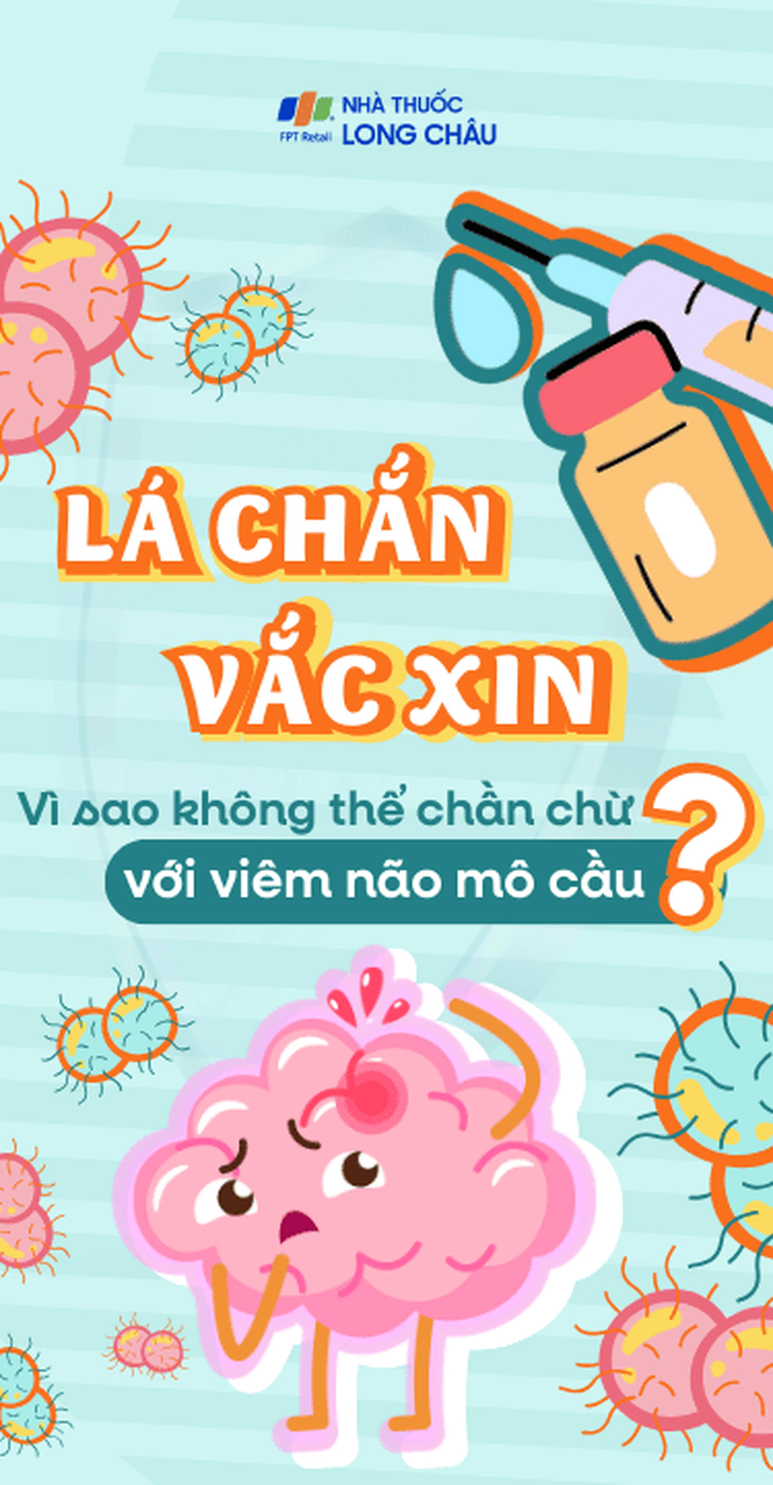 Lá chắn vắc xin - Vì sao không thể chần chừ với viêm não mô cầu? mobile