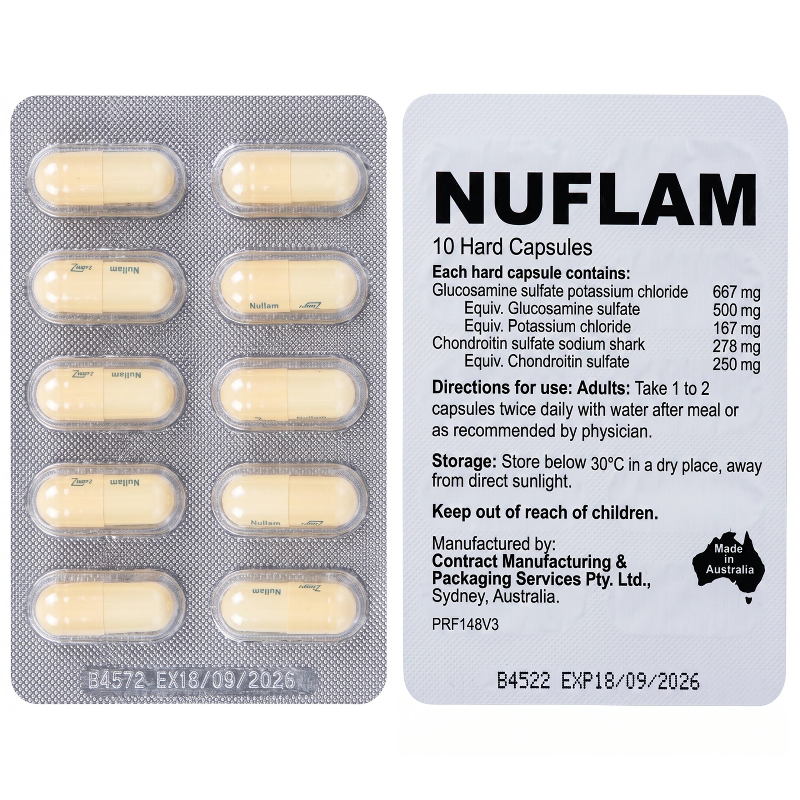 Thuốc Nuflam Zifam giúp giảm triệu chứng của thoái hóa khớp thể nhẹ (10 vỉ x 10 viên) 4