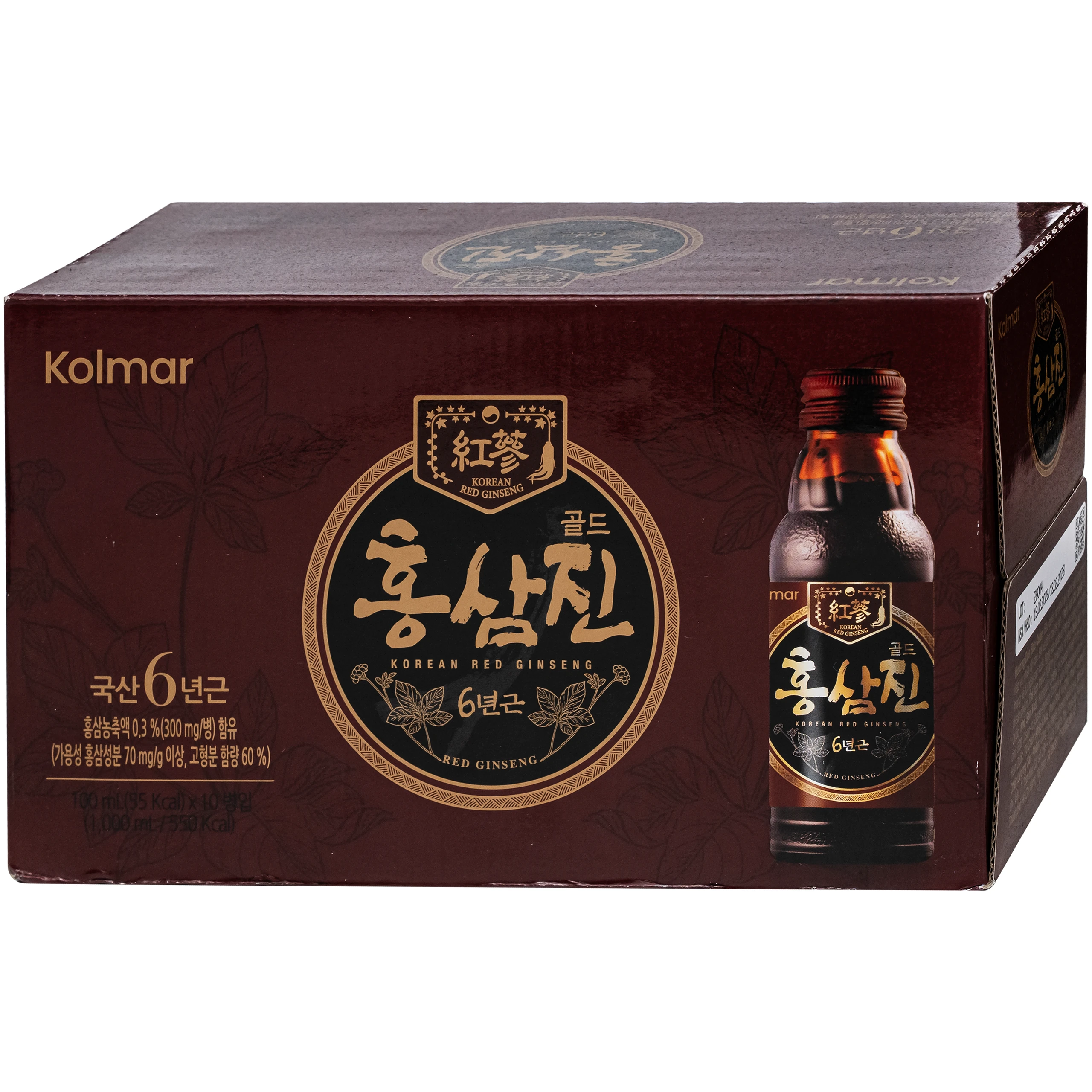 Nước Hồng Sâm Hongsamjin Gold (10 chai x 100ml) 6