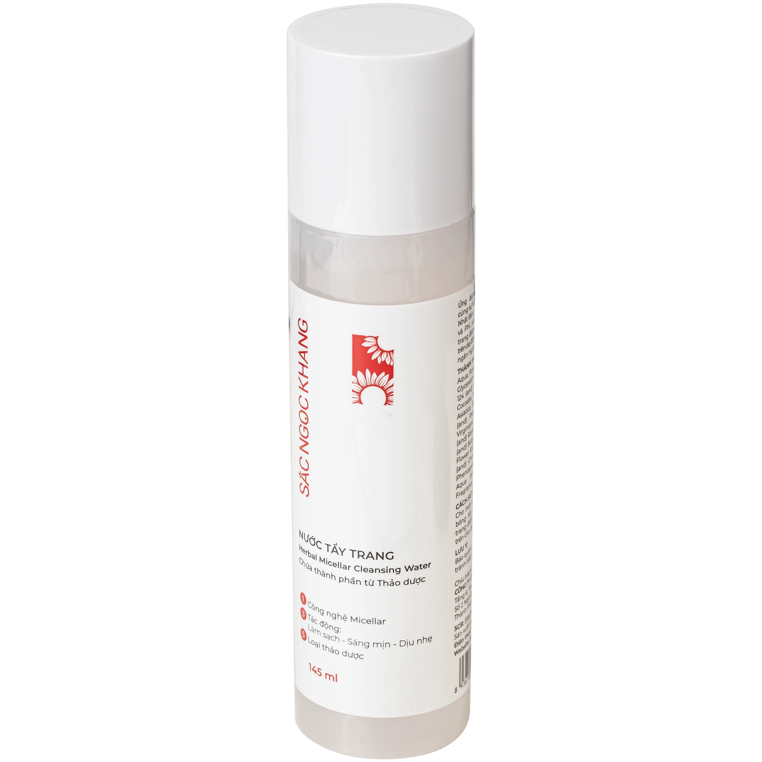 Nước tẩy trang dịu nhẹ Sắc ngọc khang (145ml) 3