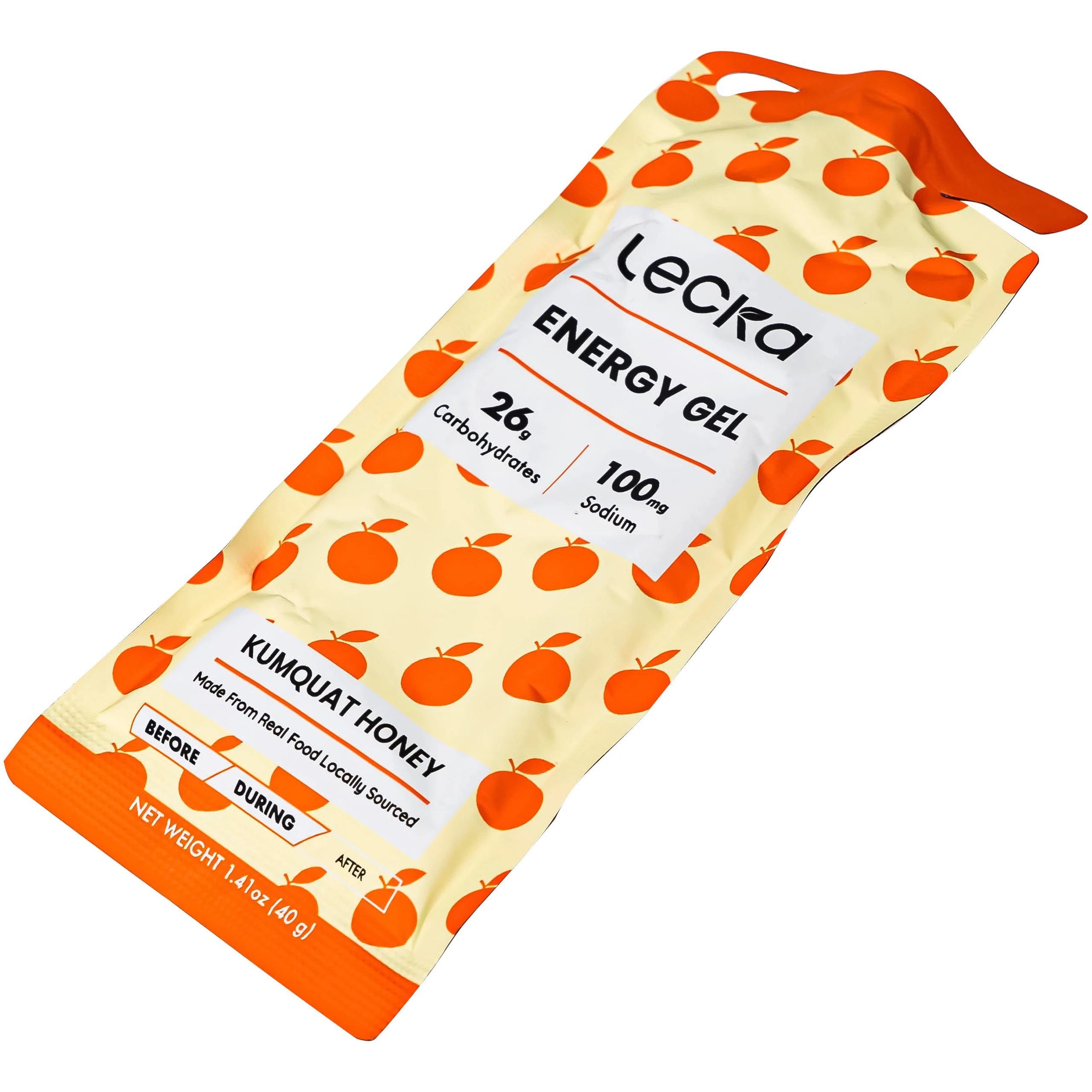 Gel năng lượng Lecka vị tắc mật ong 12 gói x 40g