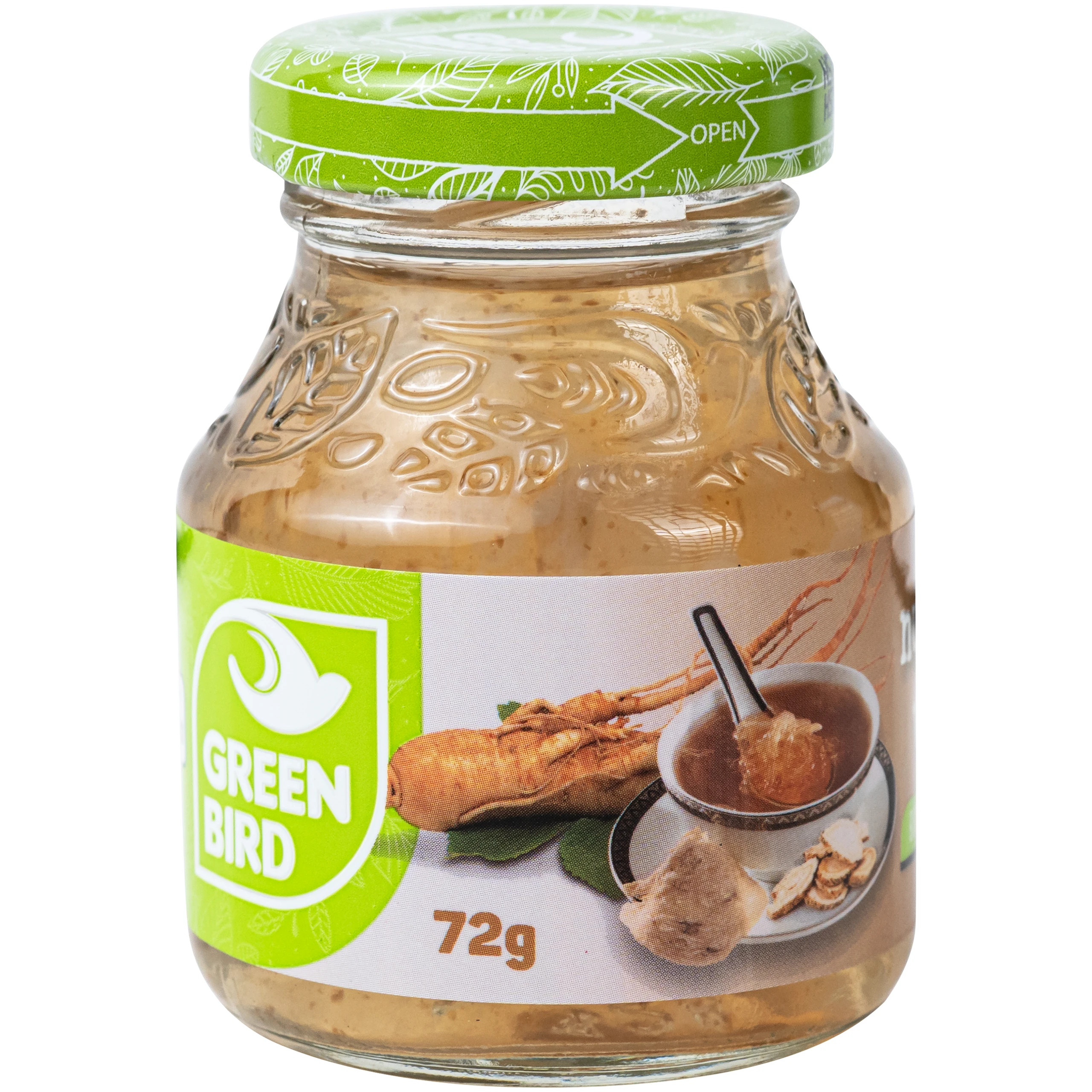 Nước yến sào và sâm lát Green Bird (8 hũ x 72g) 4