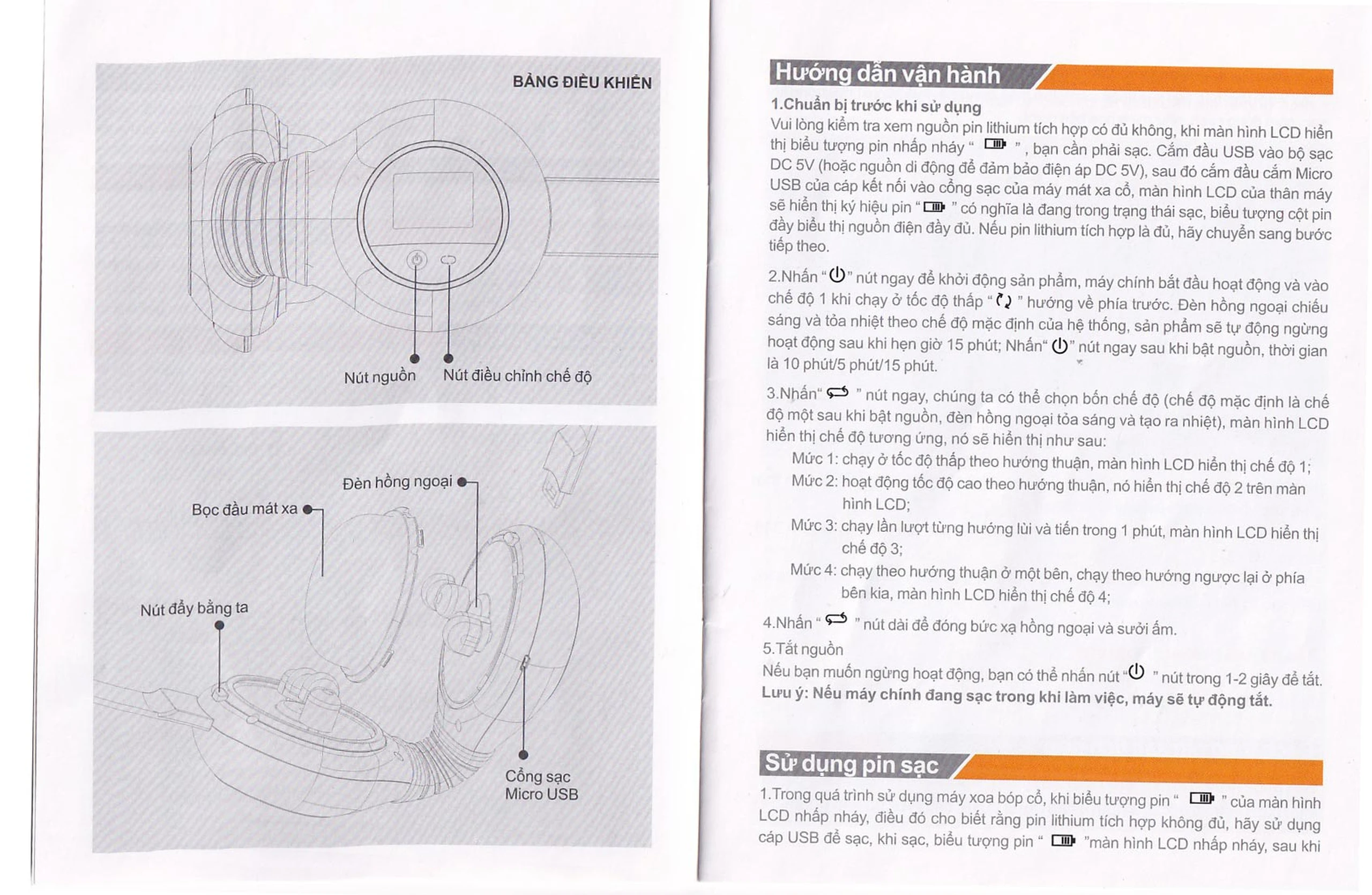 Máy massage  (mát xa) cổ Pangao PG-2601B51 giúp xoa dịu đốt sống cổ, giúp thư giãn giảm căng thẳng