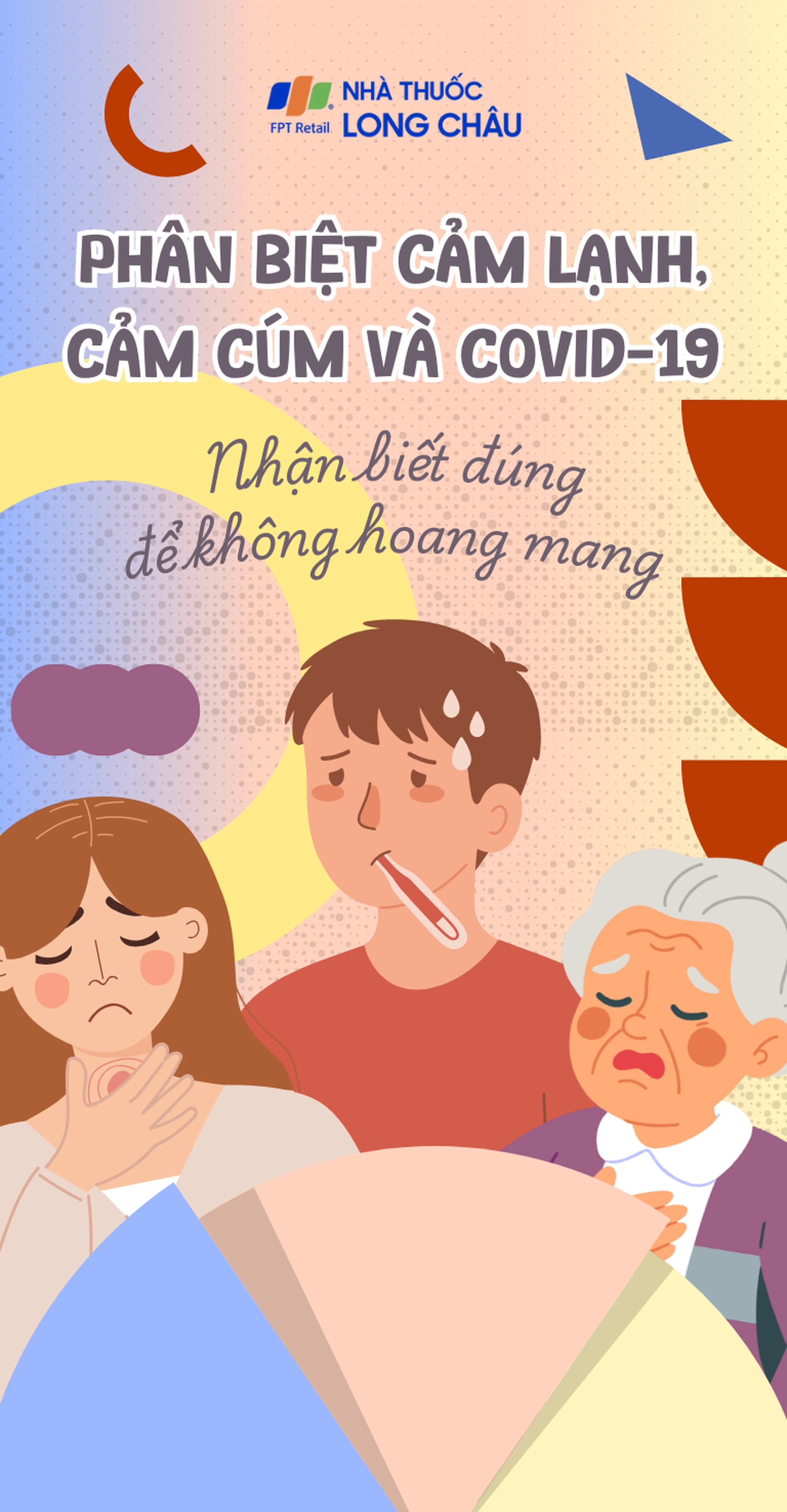 Phân biệt cảm lạnh, cảm cúm và COVID-19: Nhận biết đúng để không hoang mang mobile