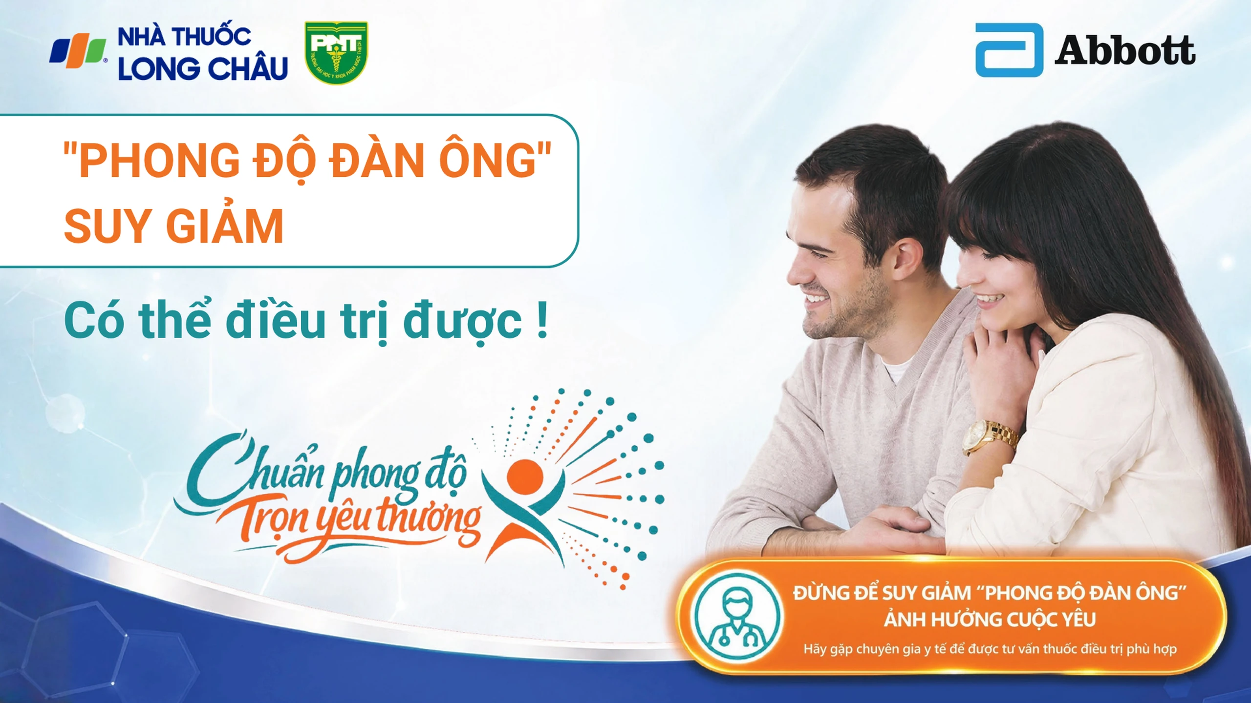 "Phong độ đàn ông" suy giảm: Có thể điều trị được!