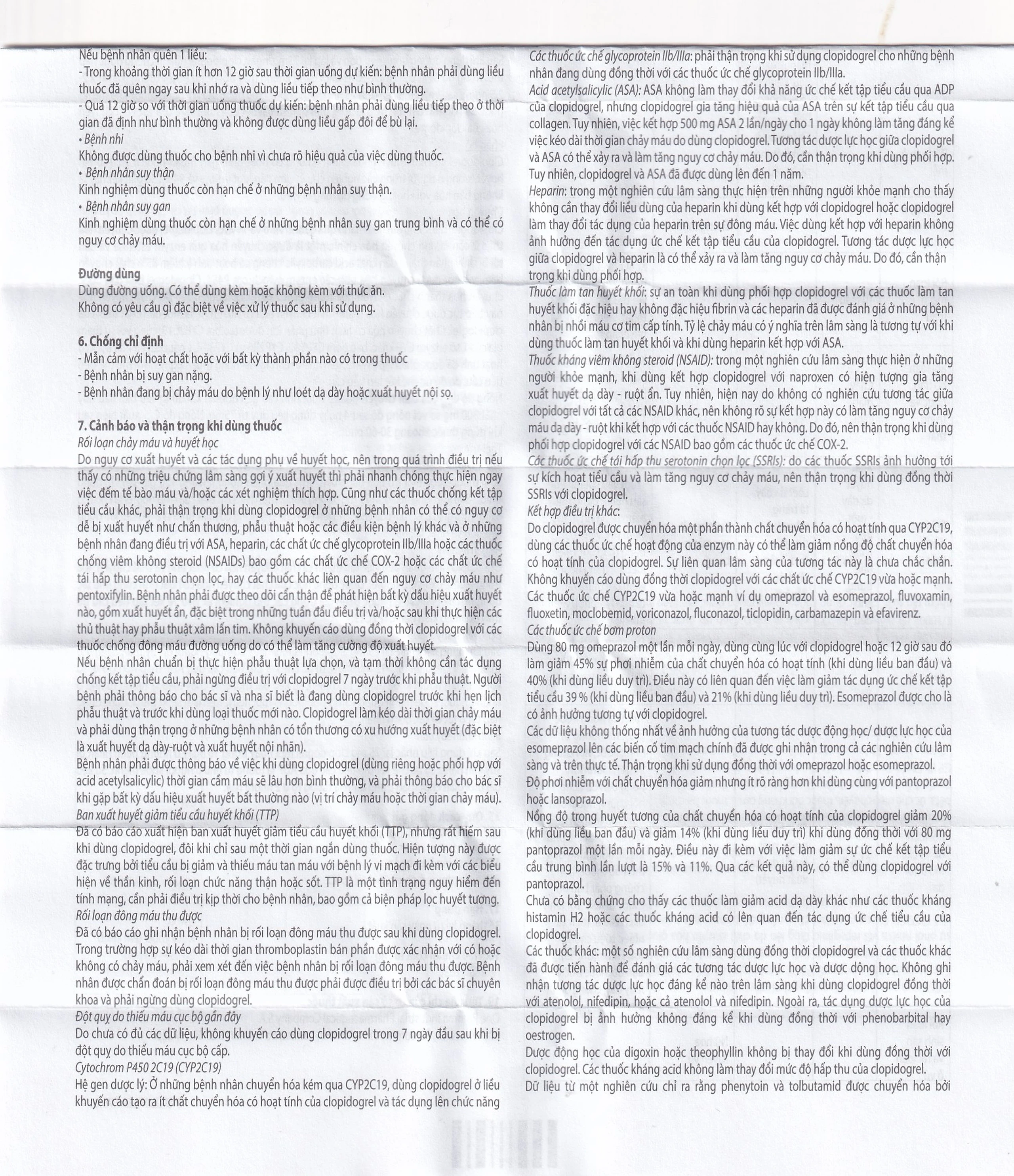 Thuốc Pidotan 75mg One Pharma phòng ngừa huyết khối động mạch và rung nhĩ (4 vỉ x 7 viên)