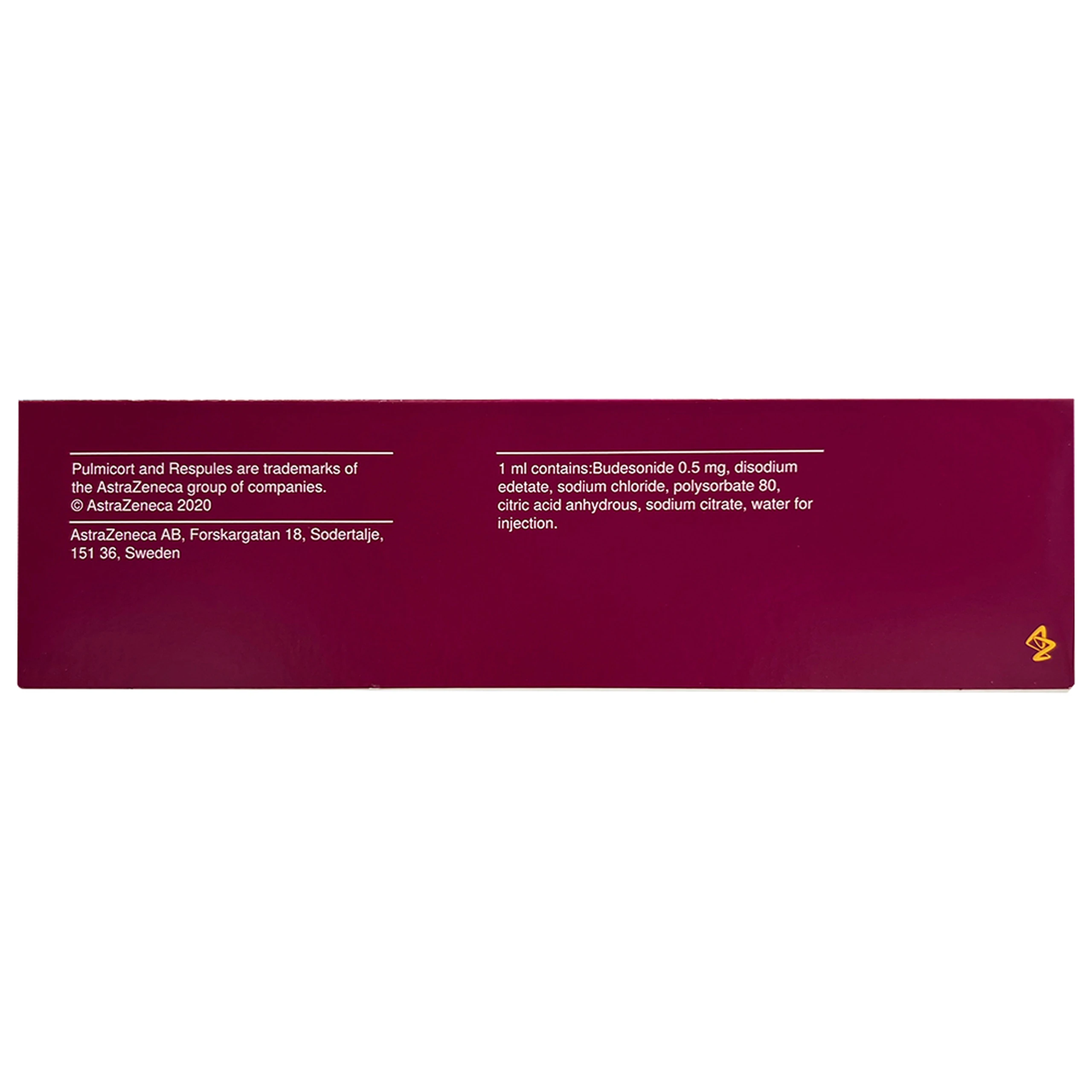 Thuốc khí dung Pulmicort Respules 1mg/2ml AstraZeneca điều trị hen suyễn (4 vỉ x 5 ống x 2ml) 4