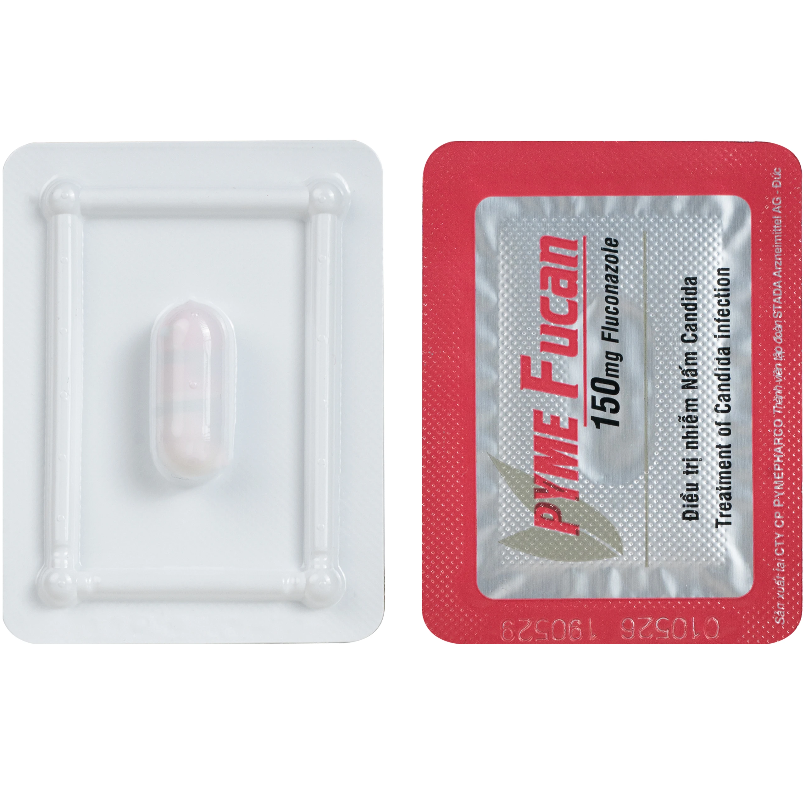 Thuốc Pyme Fucan Pymepharco điều trị nhiễm nấm Candida (1 Vỉ x 1 viên) 4
