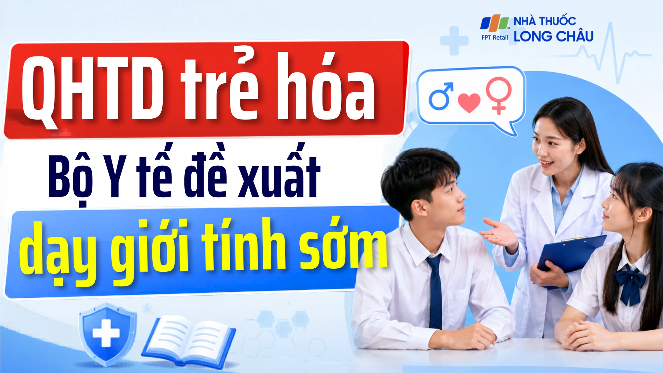 Quan hệ tình dục trẻ hóa, Bộ Y tế đề xuất dạy giới tính sớm