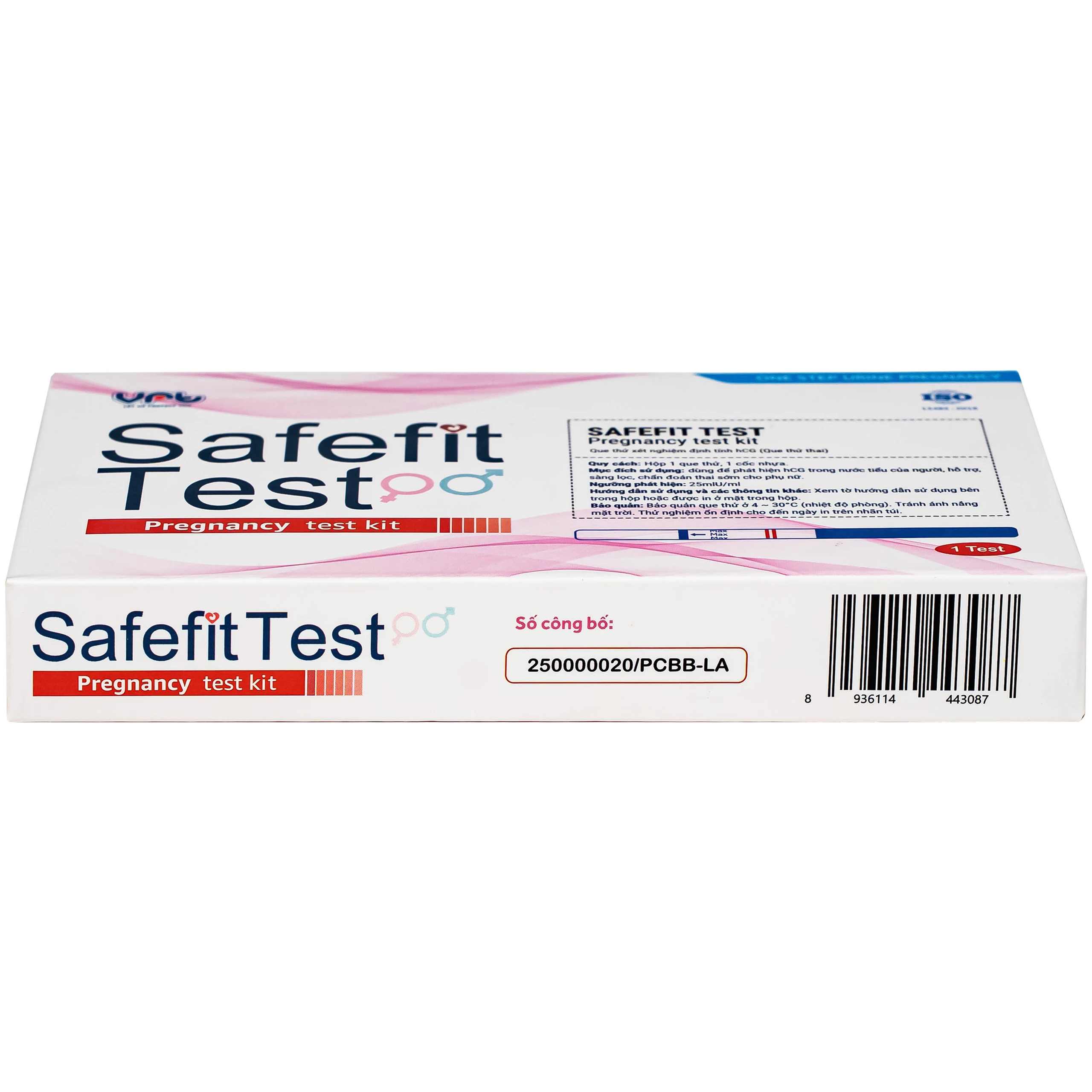 Que thử thai HCG Safefit giúp phát hiện sớm thai kỳ sau 7-10 ngày thụ thai