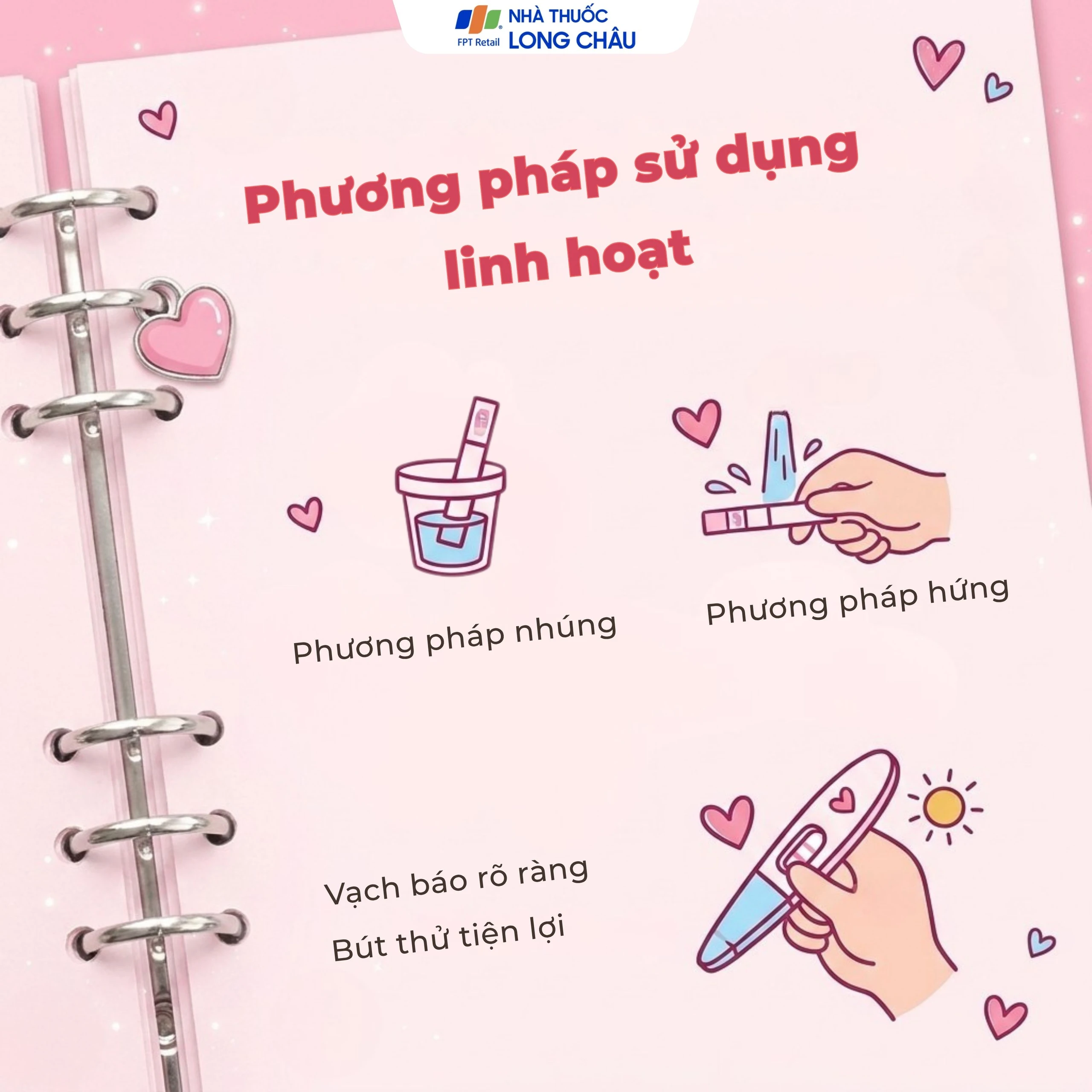 Que thử thai Humasis Hello Baby+ dạng bút giúp phát hiện sớm thai kỳ sau 7-10 ngày thụ thai 6