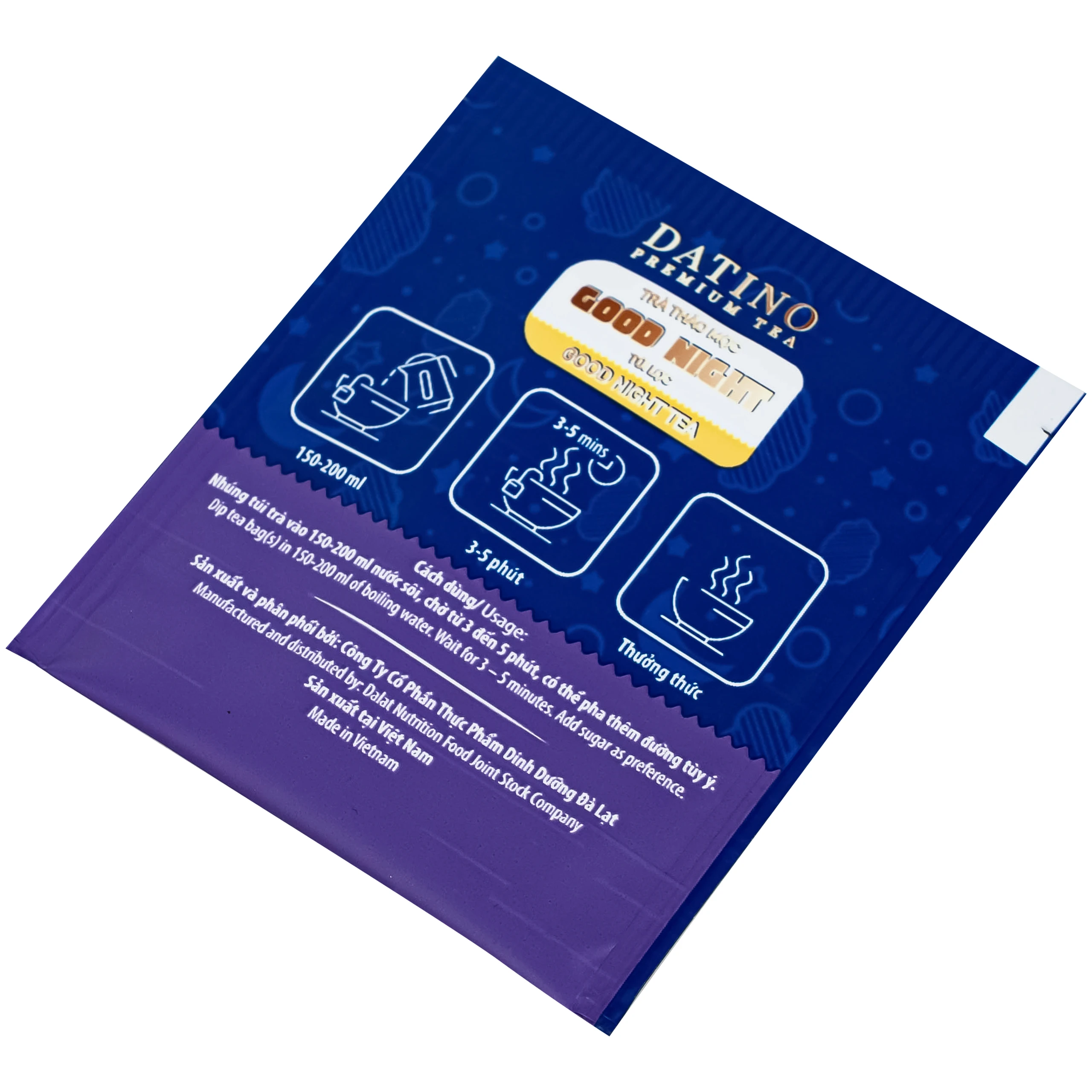 Trà Thảo Mộc Good Night Datino Premium Tea (20 túi lọc x 2g)