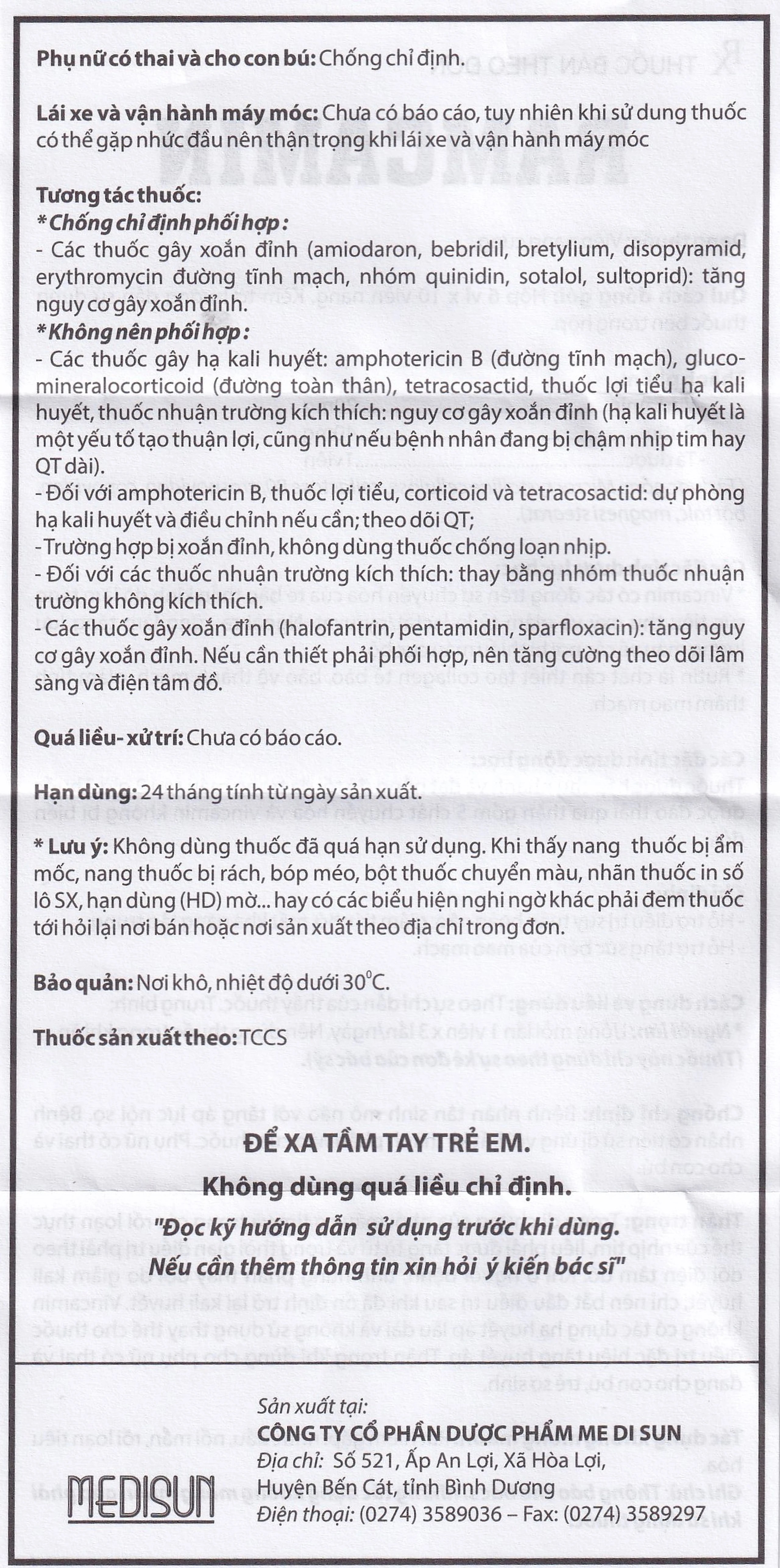 Thuốc Ramcamin Medisun hỗ trợ điều trị tuần hoàn não, suy giảm trí nhớ (6 vỉ x 10 viên)