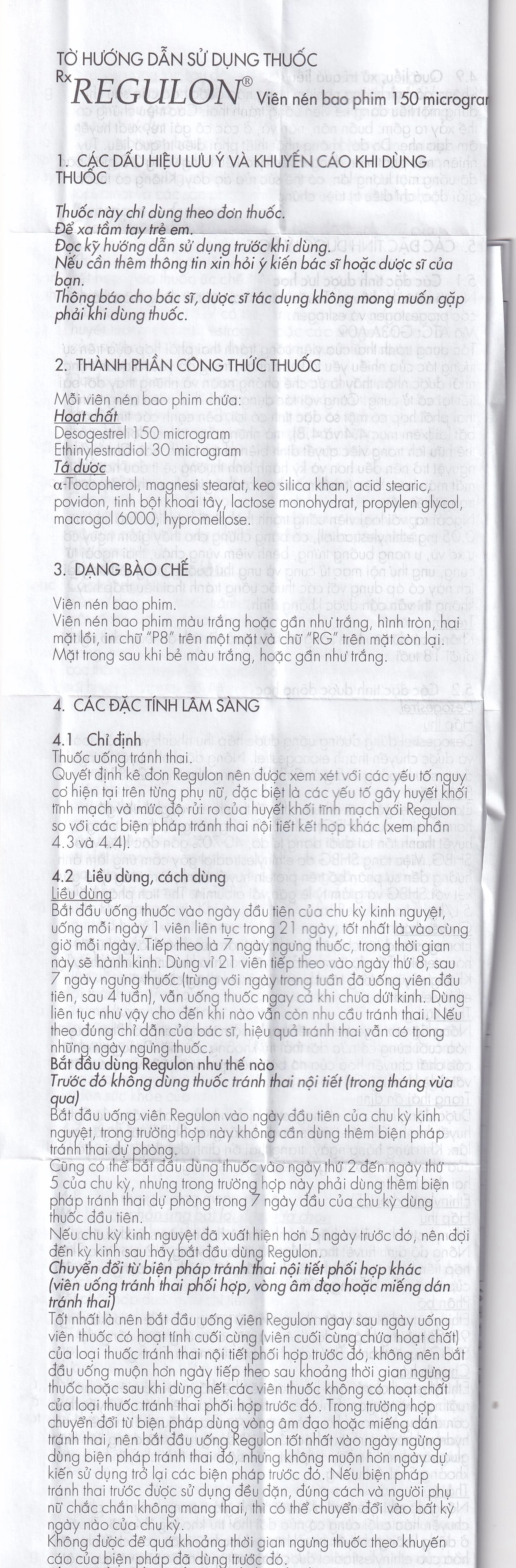 Thuốc Regulon Gedeon tránh thai hằng ngày (1 vỉ x 21 viên)