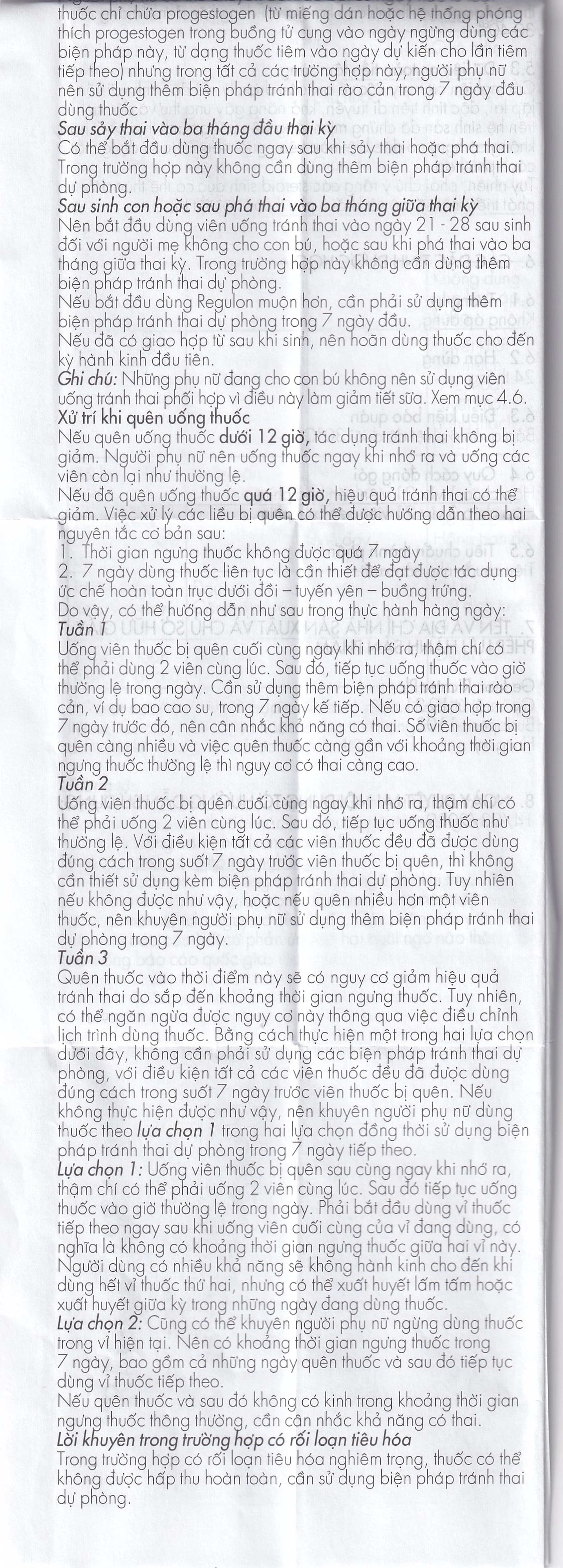 Thuốc Regulon Gedeon tránh thai hằng ngày (1 vỉ x 21 viên)