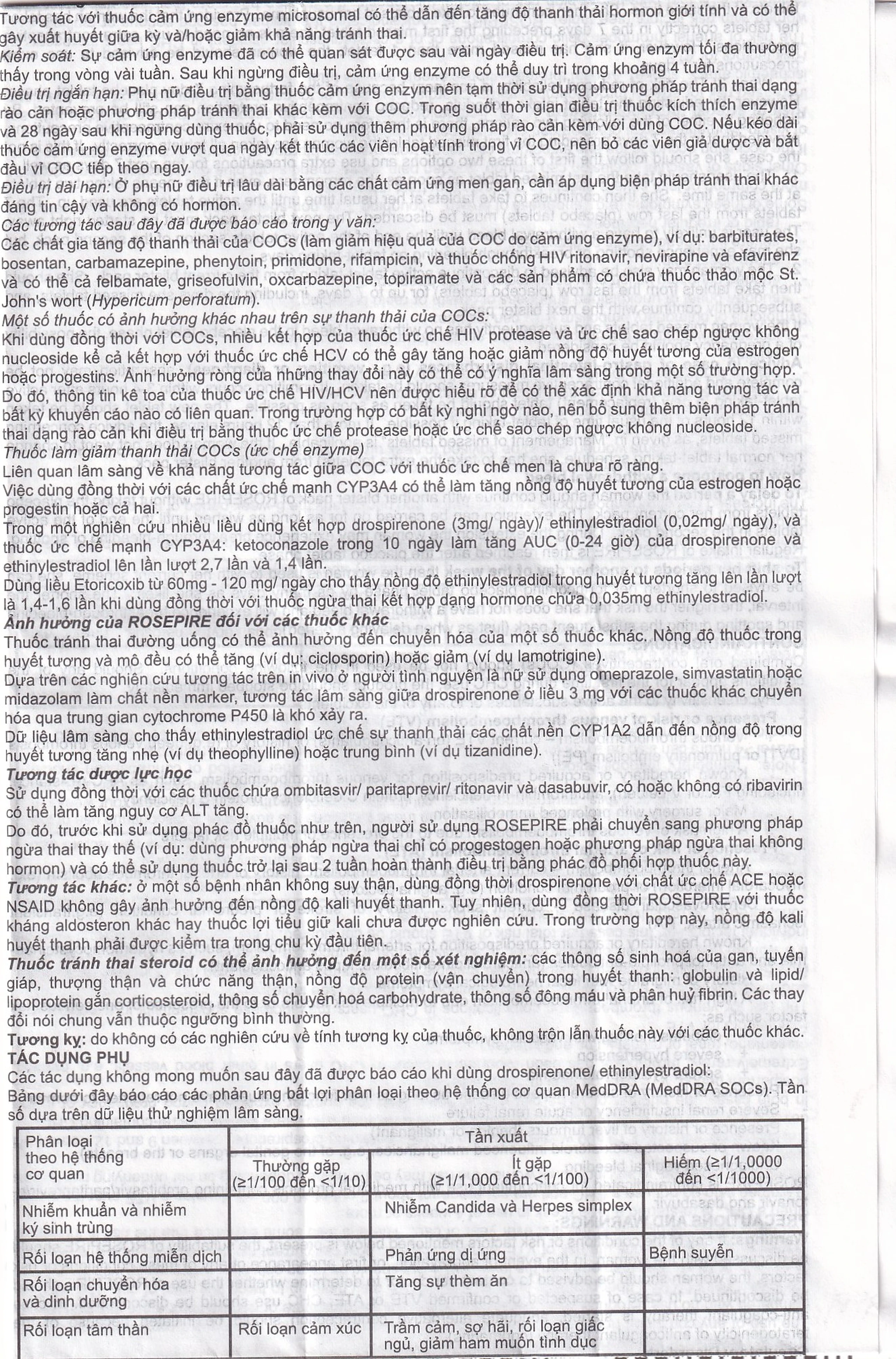 Thuốc Rosepire 3mg/0,02mg Exeltis tím dùng để tránh thai (1 vỉ x 28 viên)