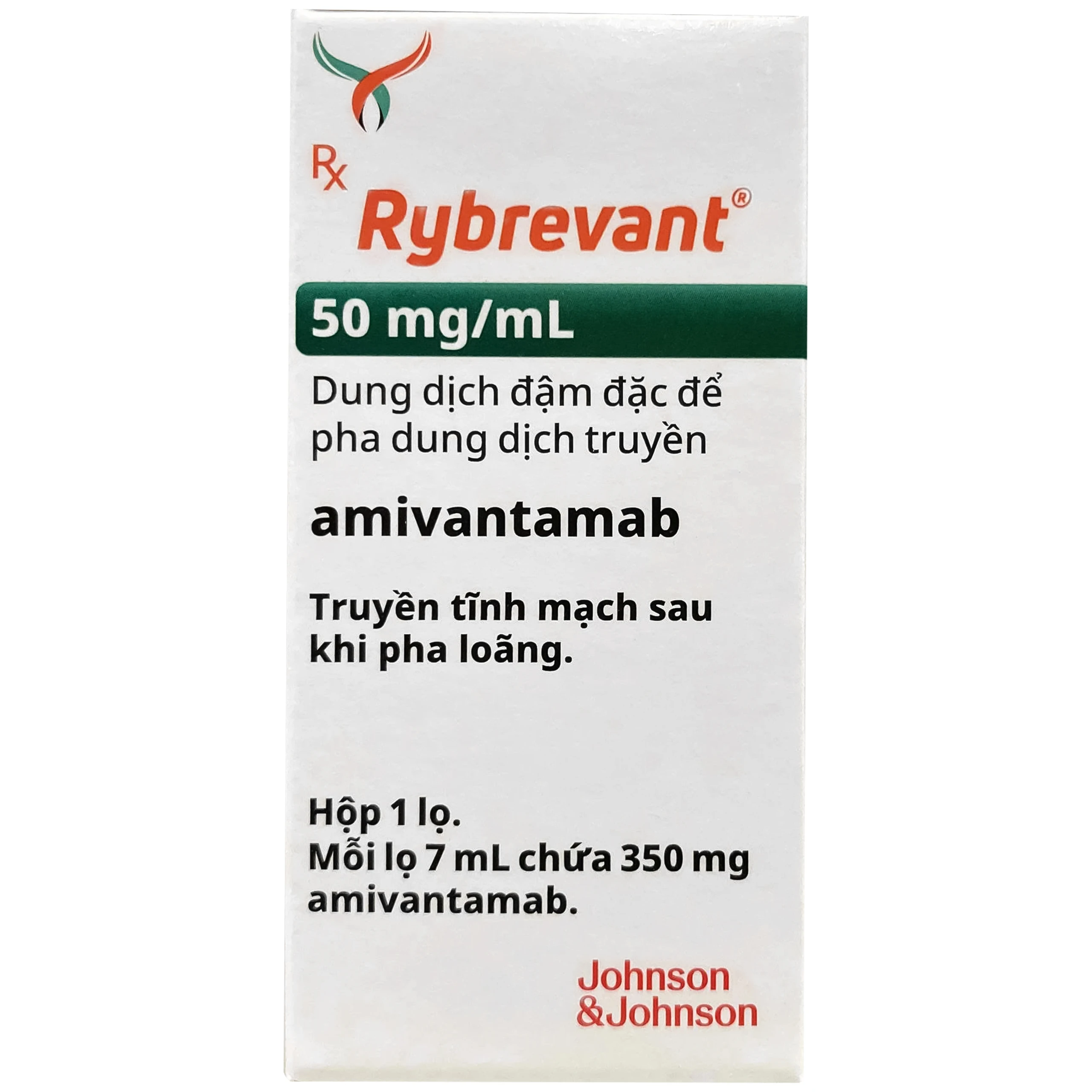 Thuốc Rybrevant 350mg Janssen điều trị ung thư phổi không tế bào nhỏ đột biến Exon 20 (7ml) 3