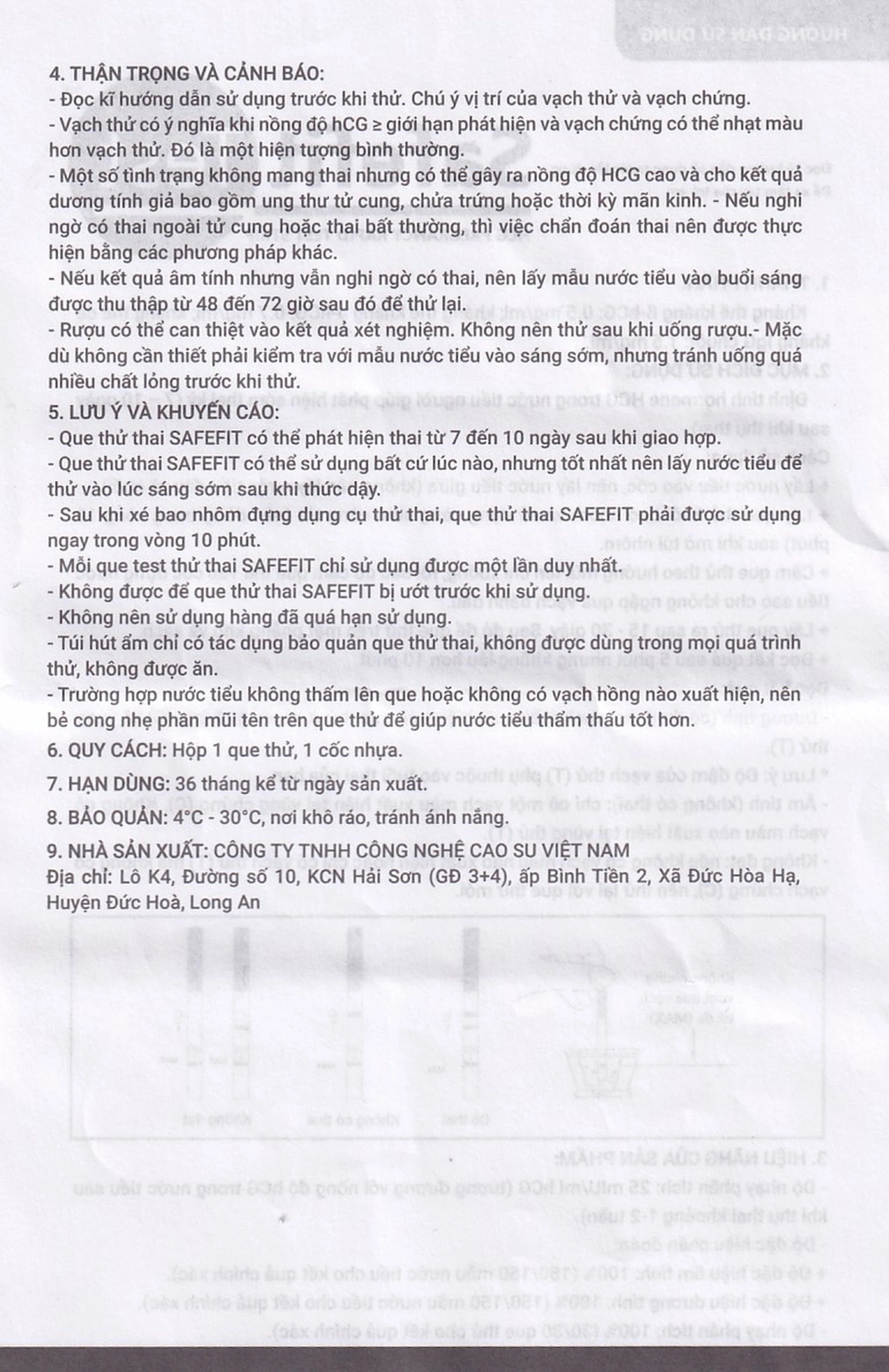 Que thử thai HCG Safefit giúp phát hiện sớm thai kỳ sau 7-10 ngày thụ thai