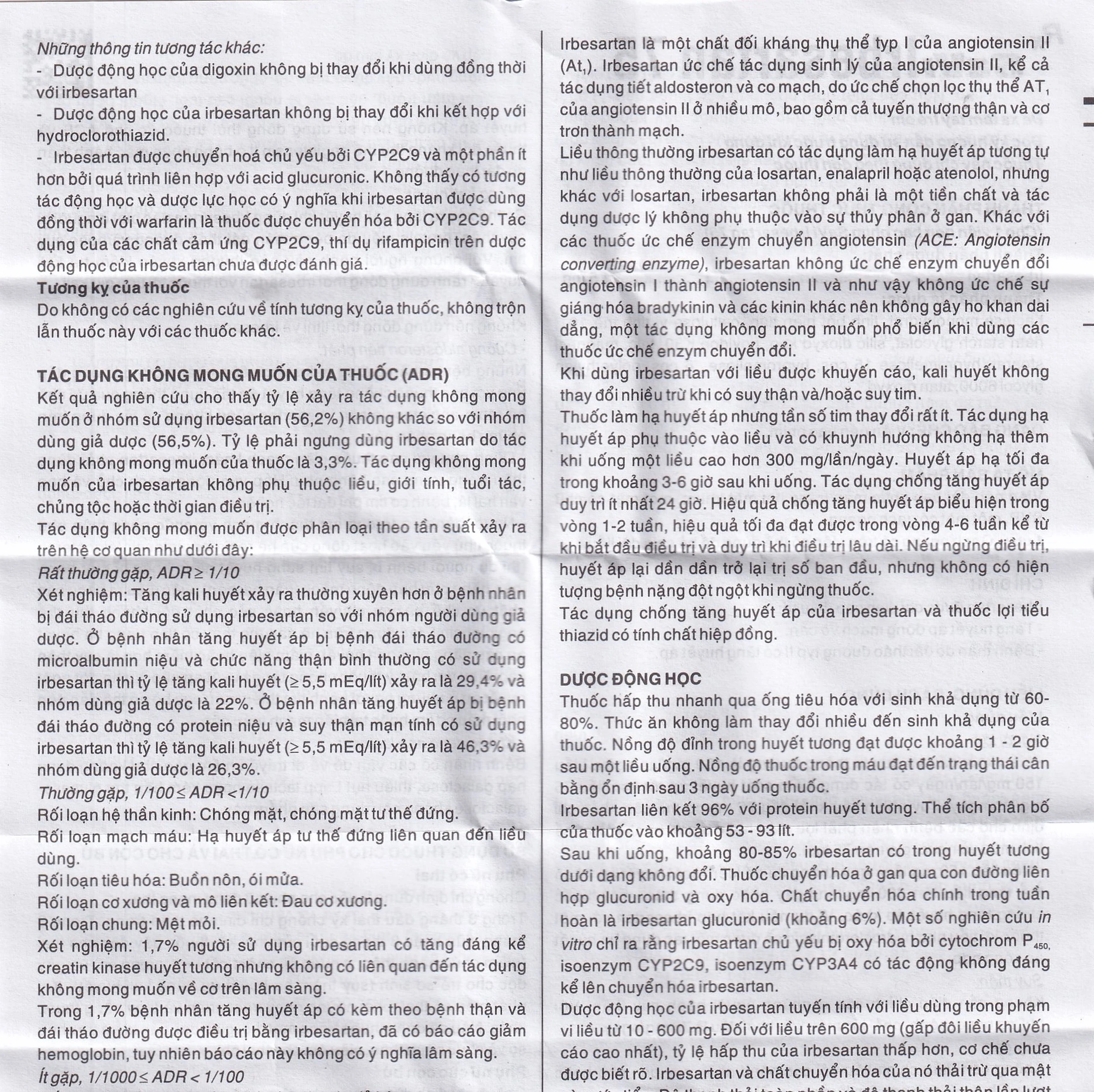 Thuốc SaVi Irbesartan 75 SaviPharm điều trị tăng huyết áp, bệnh thận (3 vỉ x 10 viên)