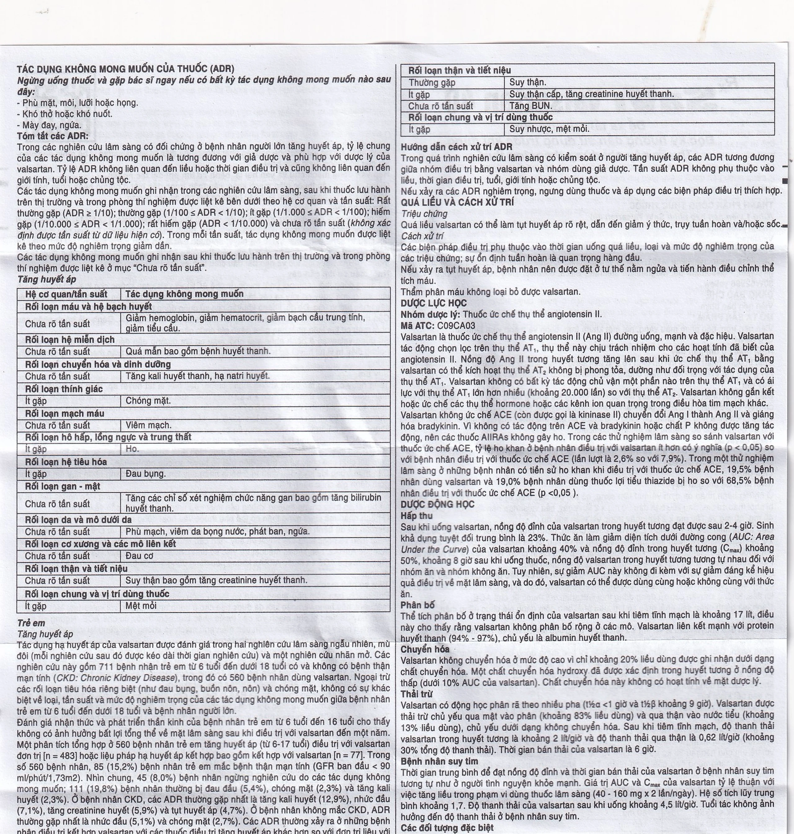 Thuốc SaVi Valsartan 40mg Savipharm điều trị nhồi máu cơ tim, suy tim và tăng huyết áp (3 vỉ x 10 viên)