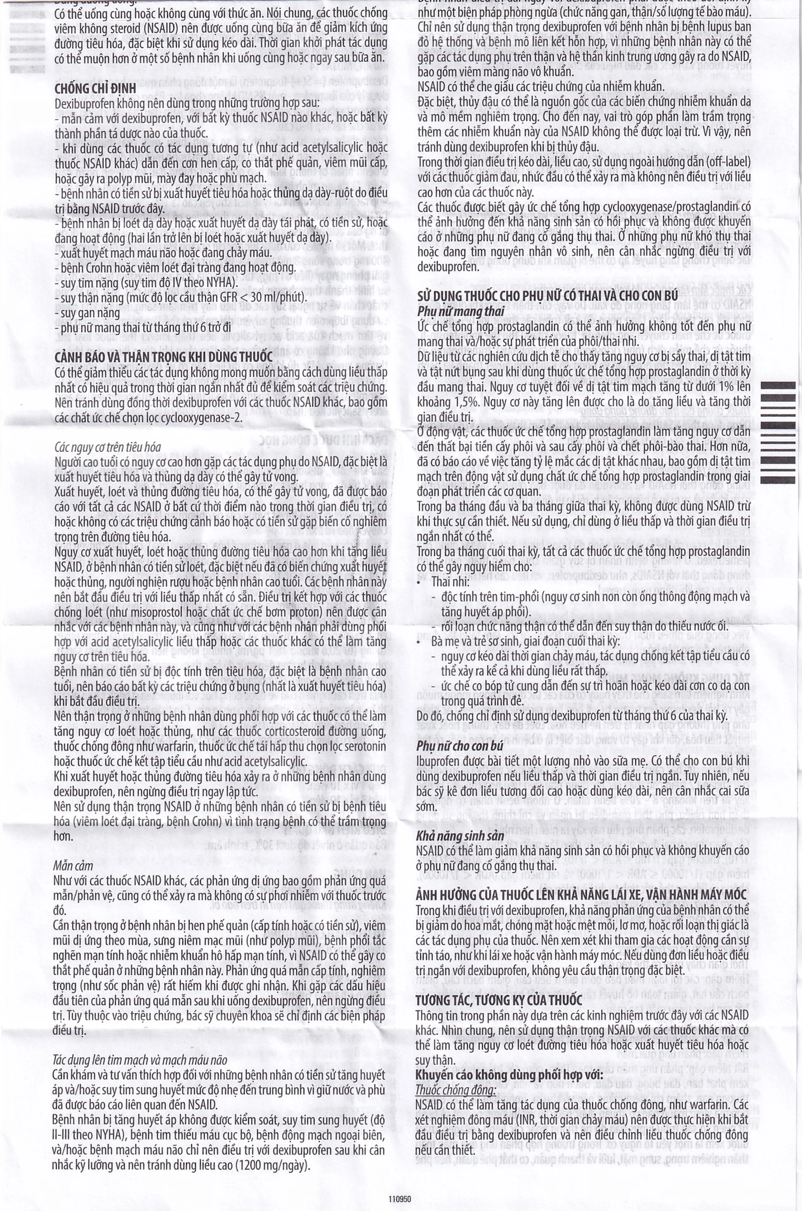 Thuốc Seractil 400mg điều trị viêm xương khớp , đau bụng hành kinh (3 vỉ x 10 viên)