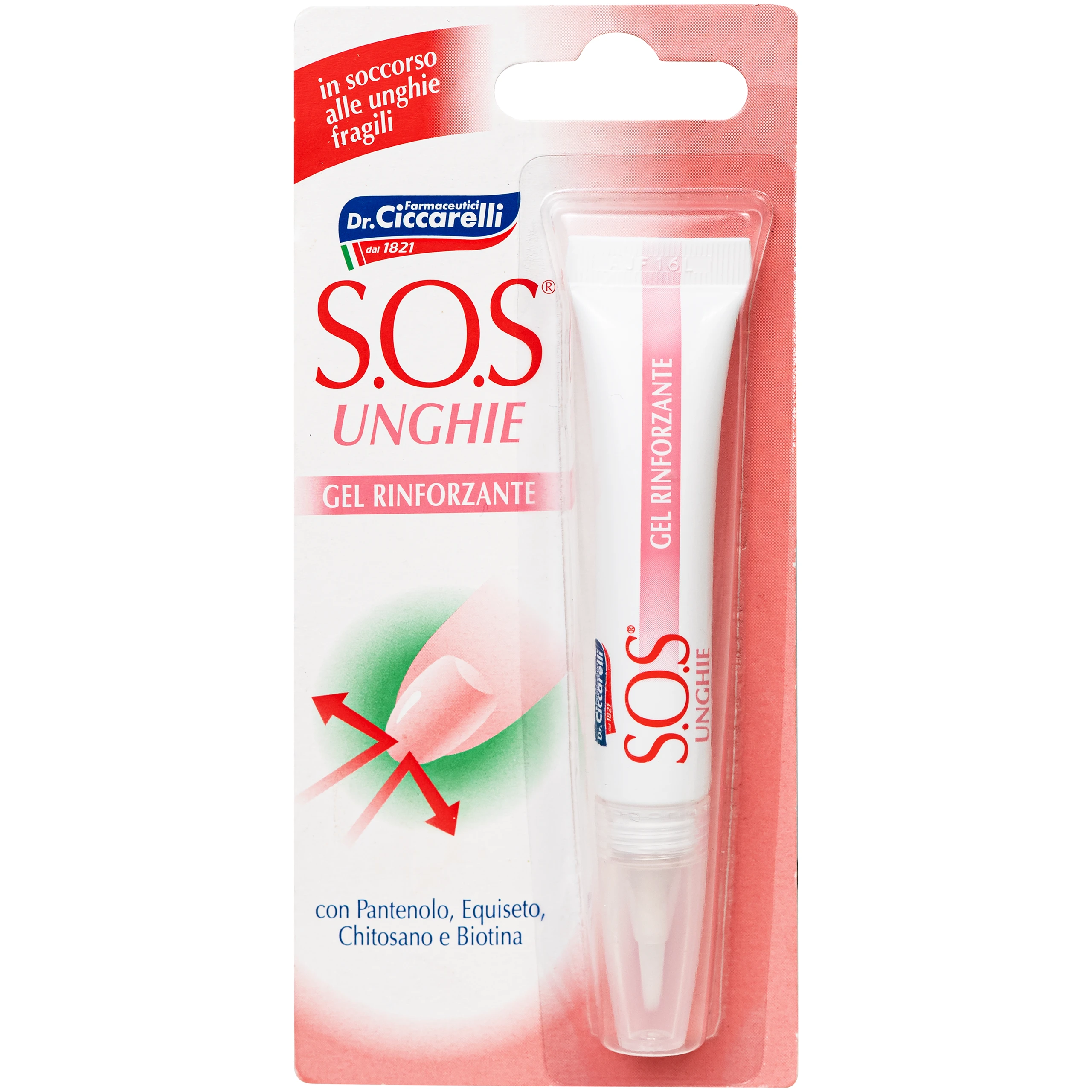 Serum hỗ trợ phục hồi móng hư tổn Dr.Ciccarell S.O.S Unghie 10ml 1
