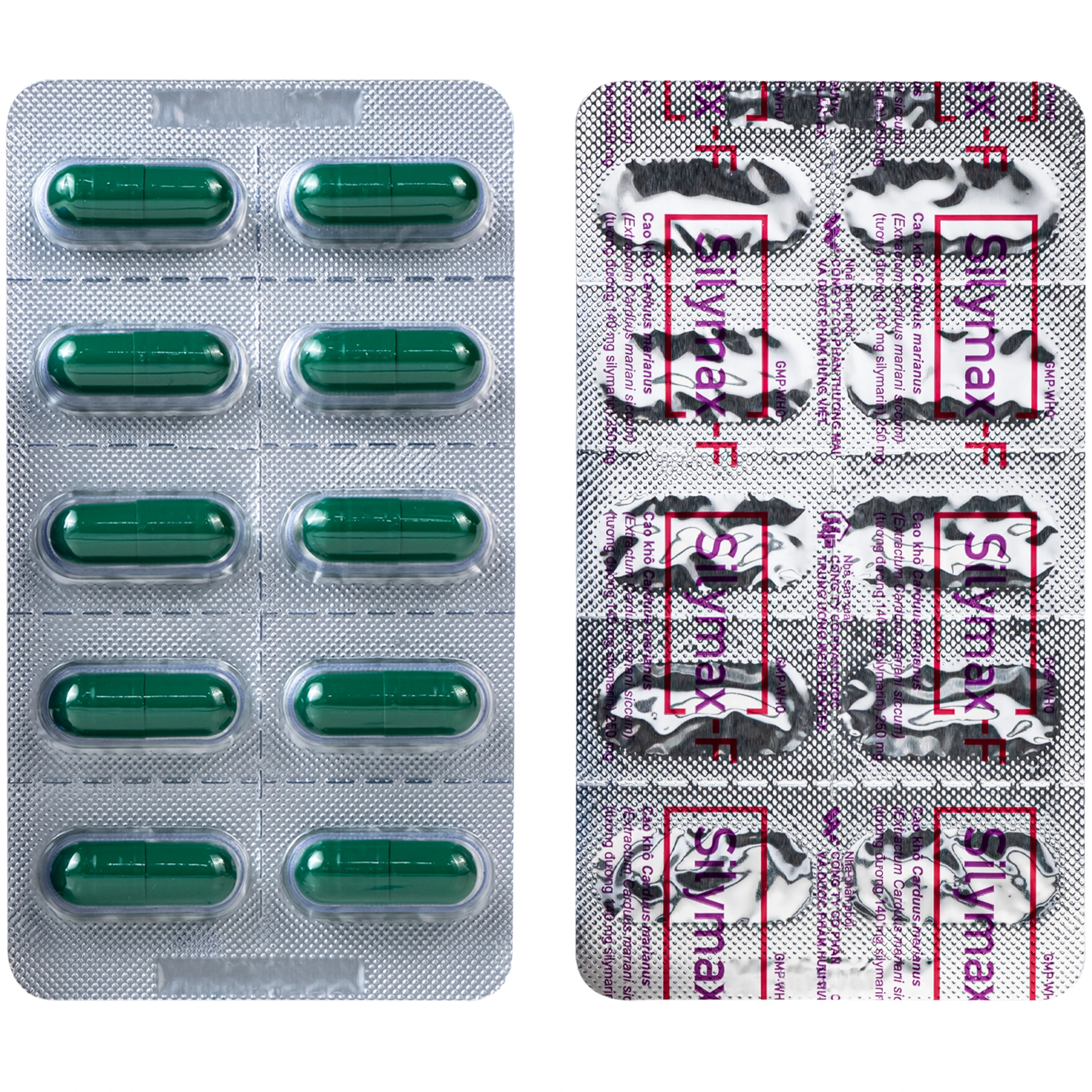 Thuốc Silymax-F Hưng Việt điều trị viêm gan do virus, xơ gan, gan nhiễm mỡ (6 vỉ x 10 viên) 5