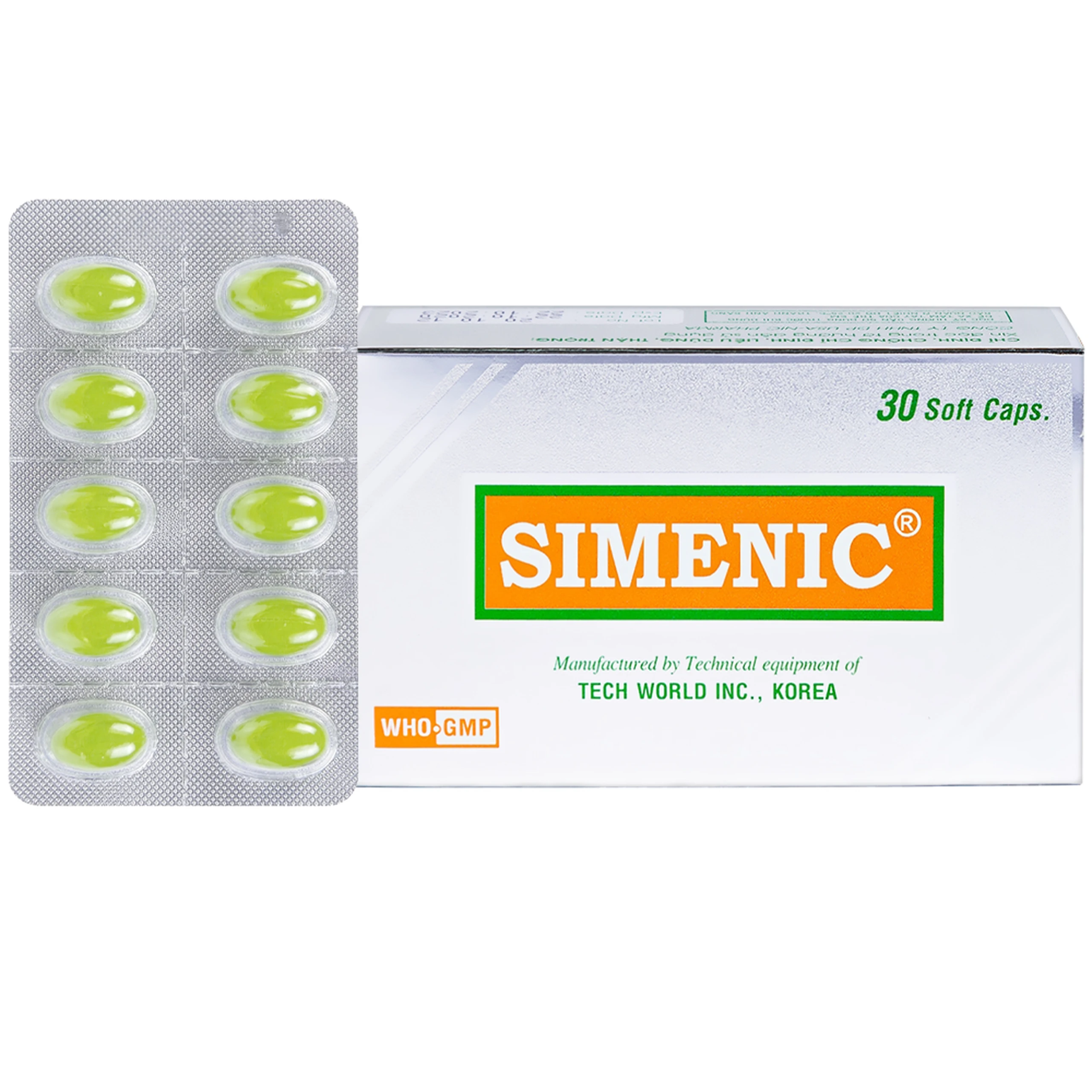 Thuốc Simenic điều trị đau do co thắt cơ trơn (3 vỉ x 10 viên) 1