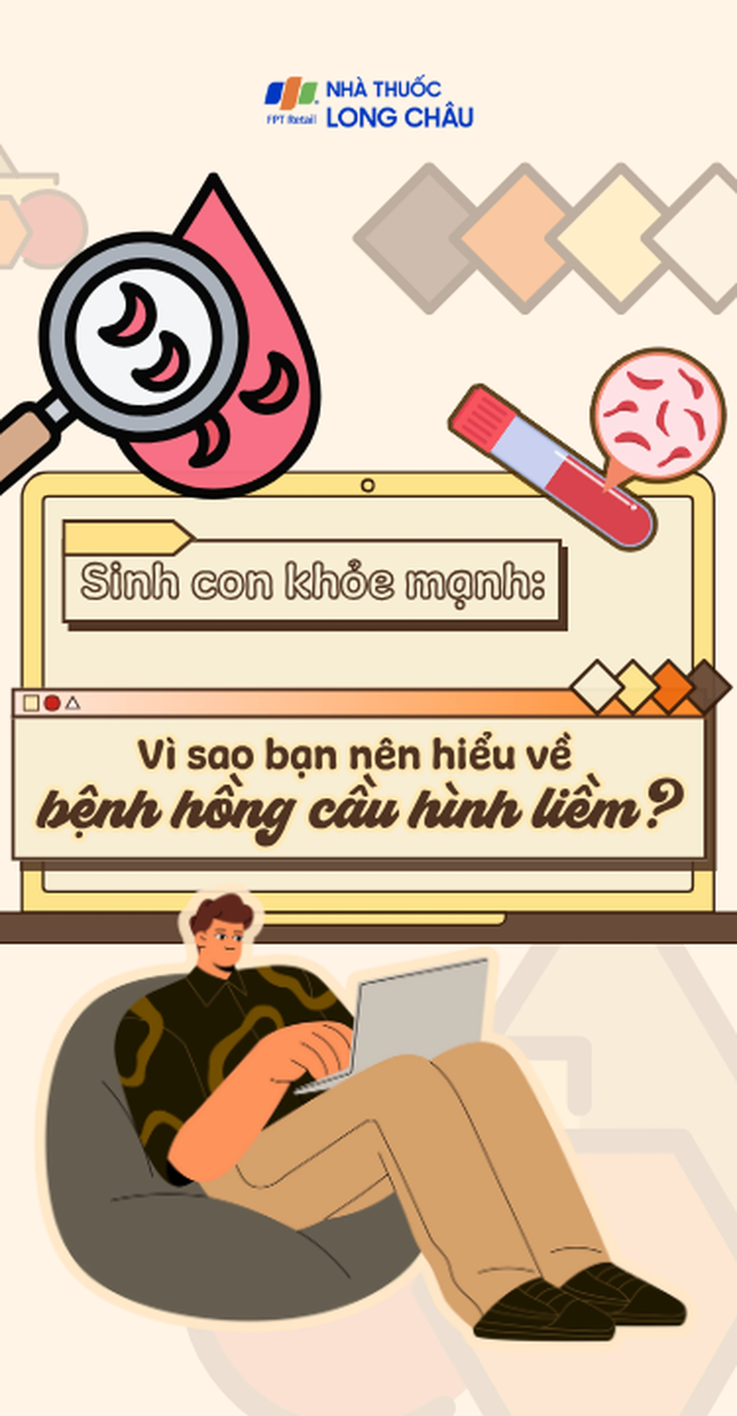 Sinh con khỏe mạnh: Vì sao bạn nên hiểu về bệnh hồng cầu hình liềm? mobile