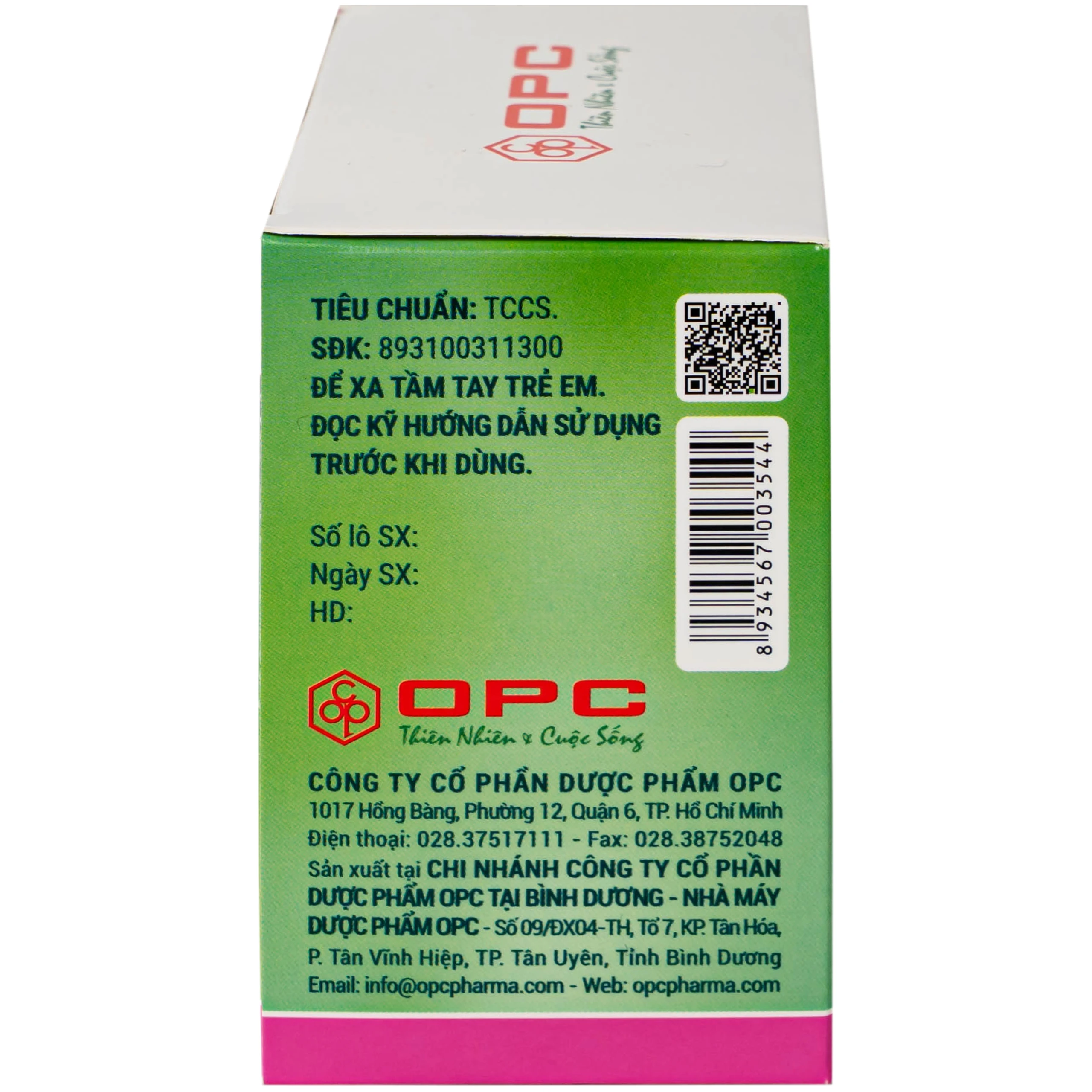 Siro HoAstex OPC điều trị ho, giảm ho trong viêm họng, viêm phế quản (30 gói x 5ml)