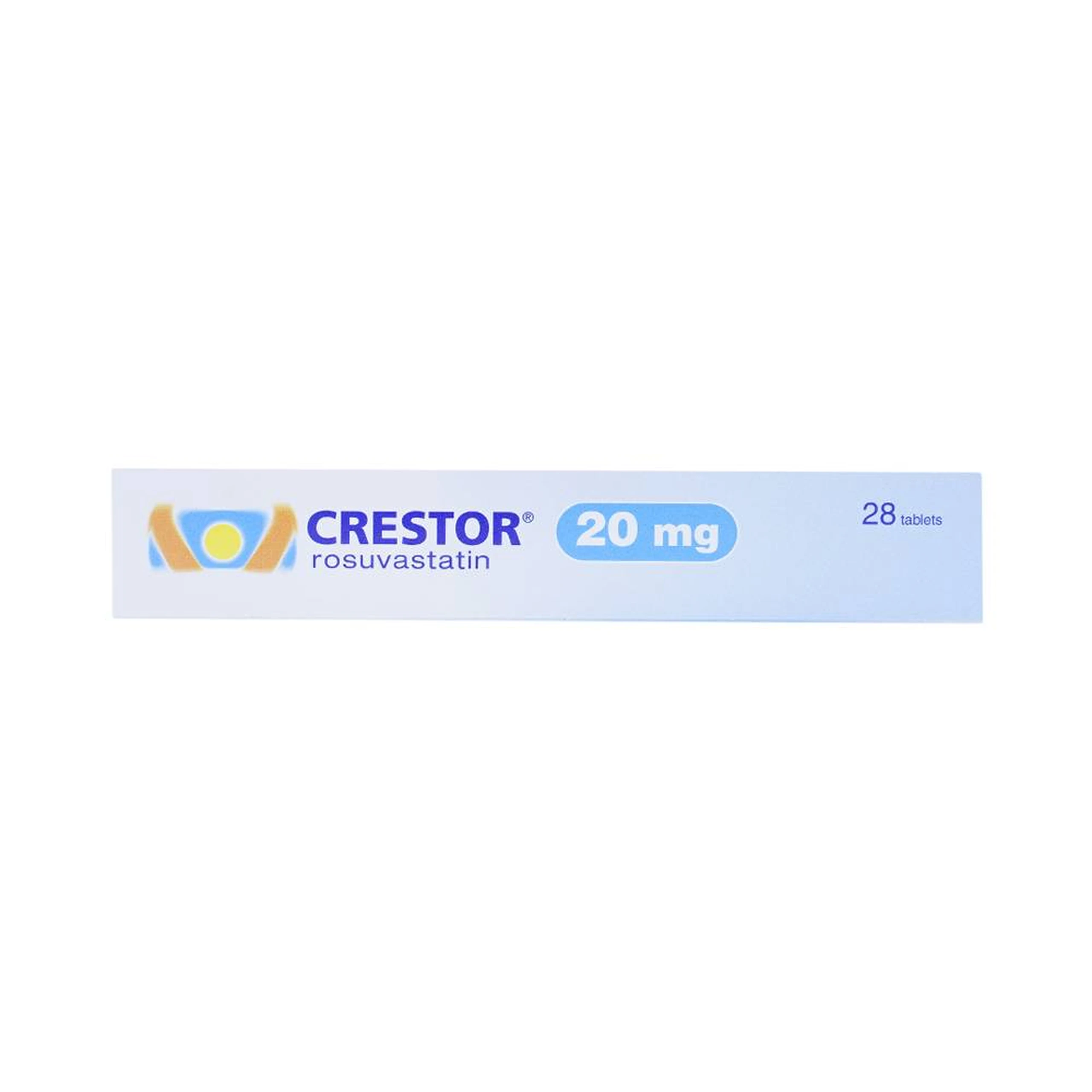 Thuốc Crestor 20mg AstraZeneca điều trị tăng cholesterol máu nguyên phát (2 vỉ x 14 viên)