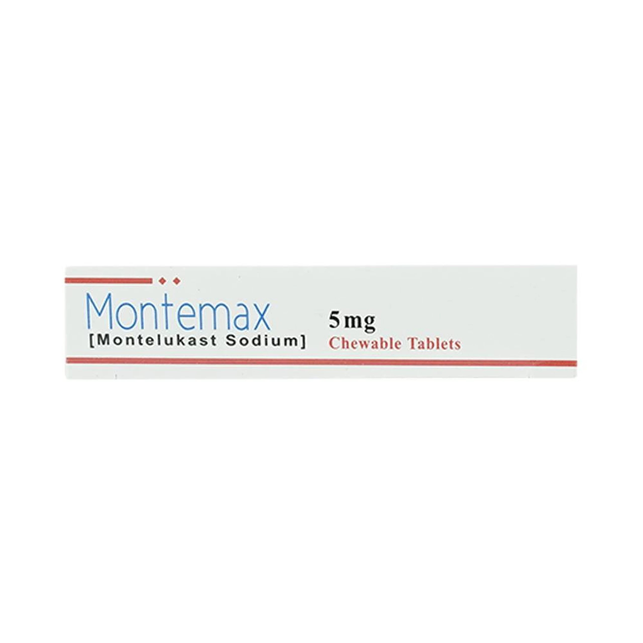Viên nhai Montemax 5mg Atco điều trị hen suyễn mãn tính (1 vỉ x 14 viên)