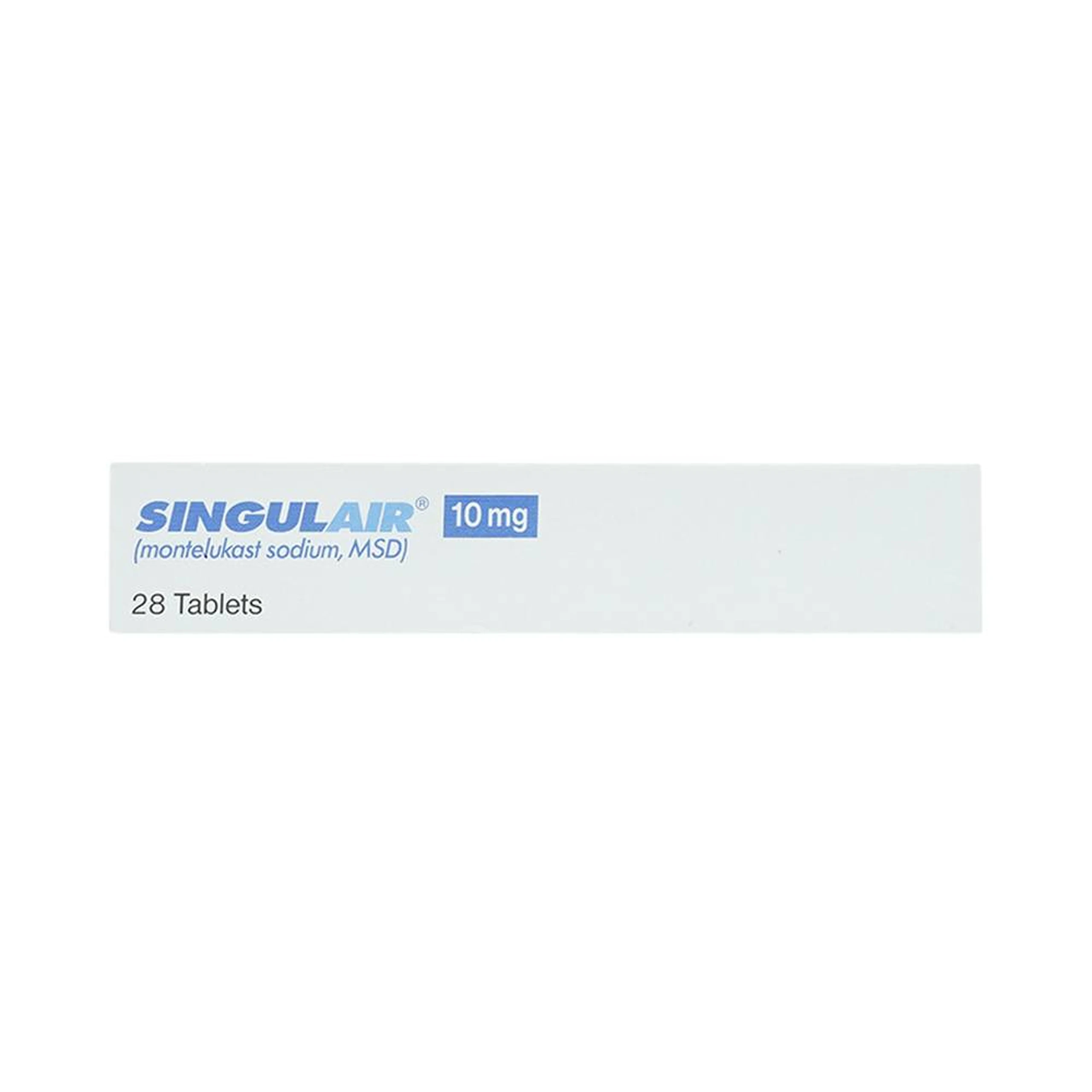 Thuốc Singulair 10mg MSD điều trị hen phế quản mạn tính (2 vỉ x 14 viên)