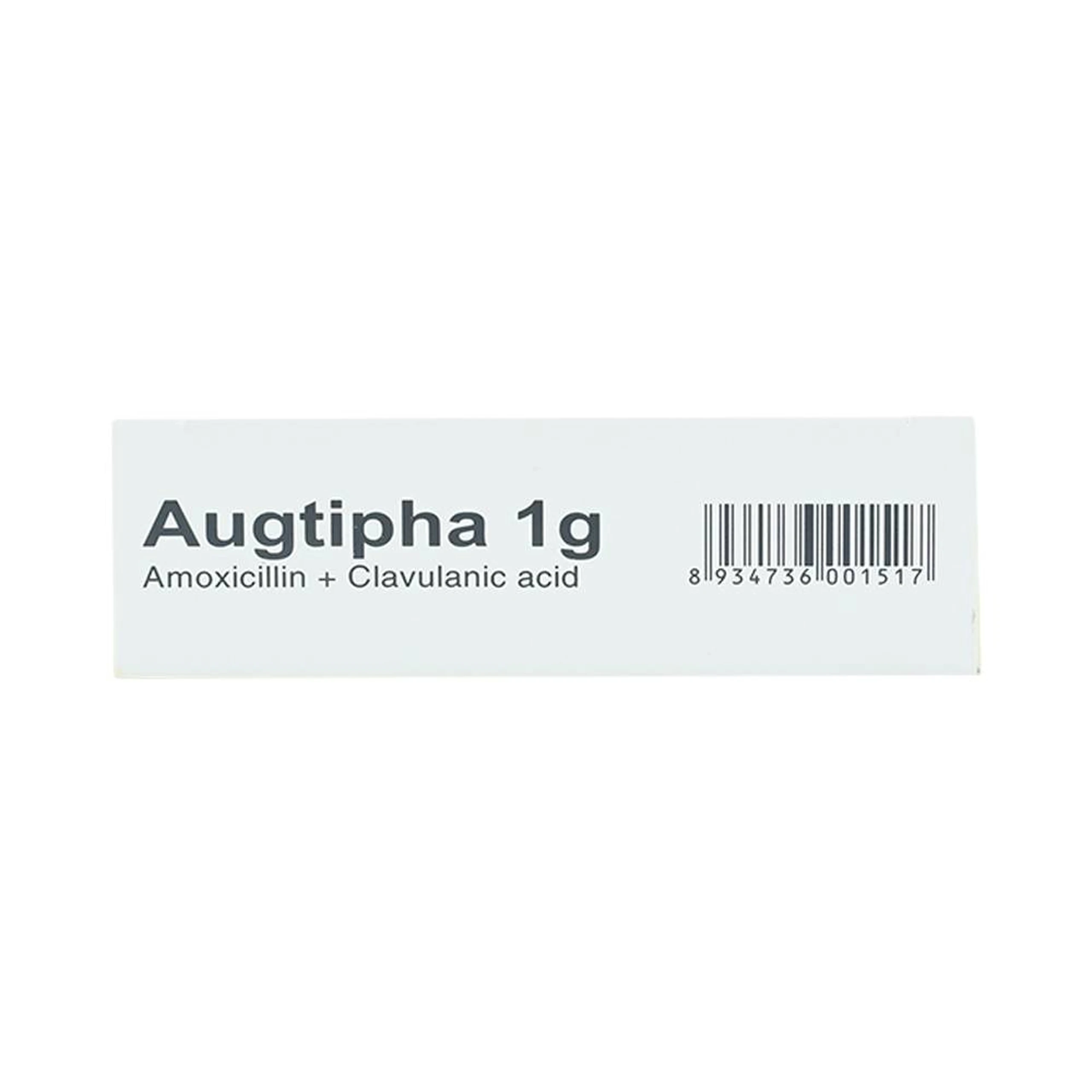 Thuốc Augtipha 1g Tipharco điều trị nhiễm khuẩn (2 vỉ x 10 viên) 