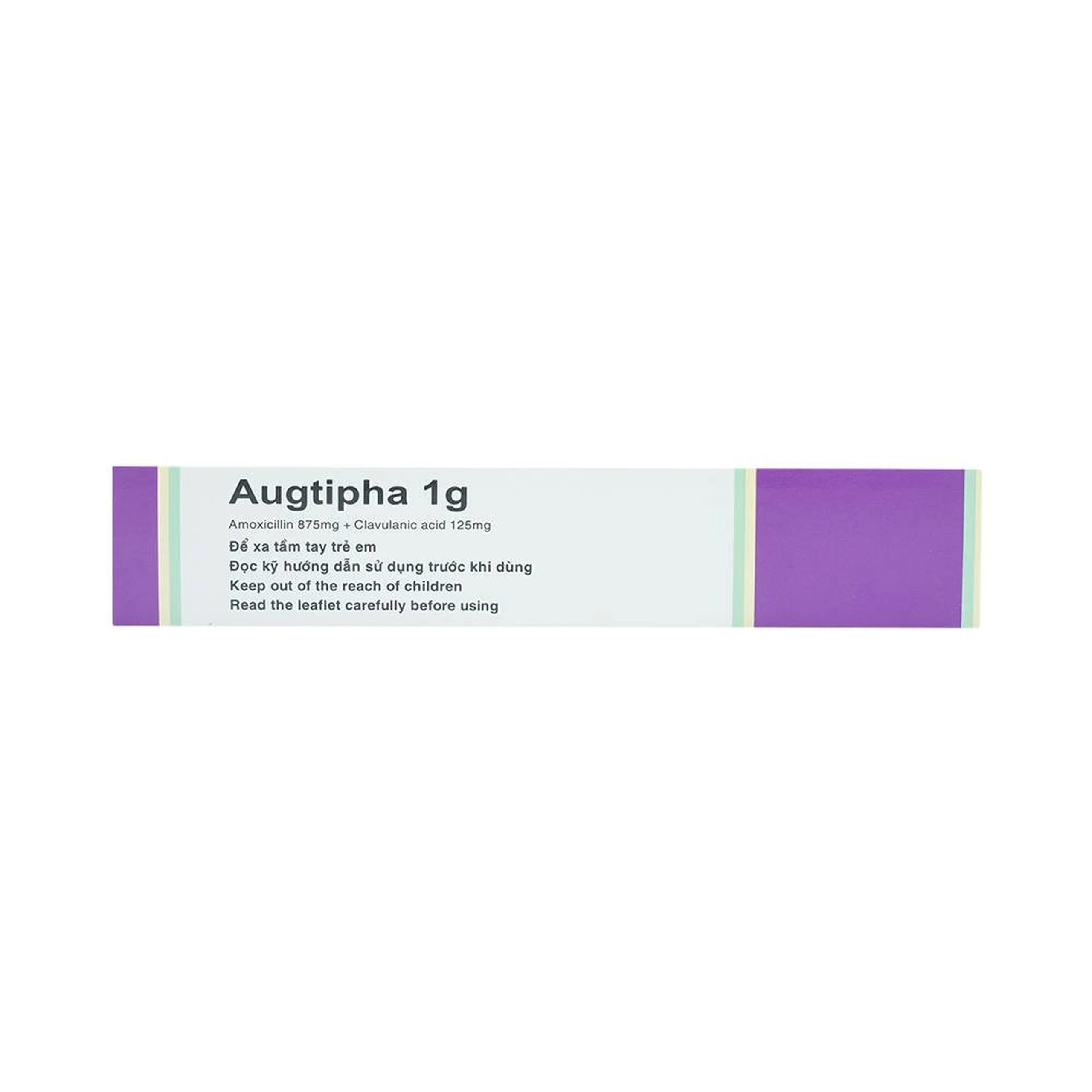 Thuốc Augtipha 1g Tipharco điều trị nhiễm khuẩn (2 vỉ x 10 viên) 