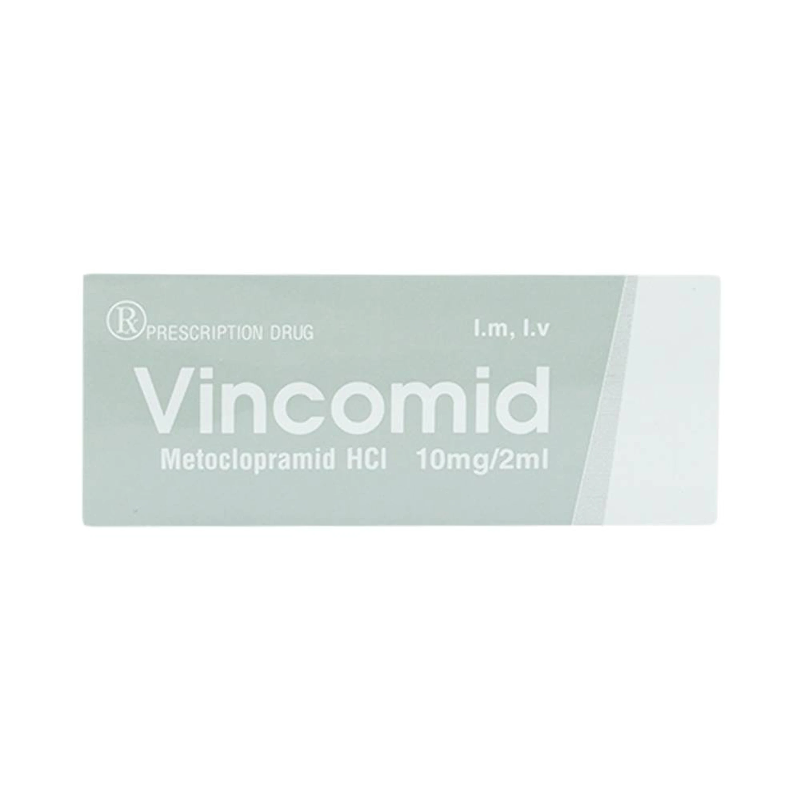 Thuốc tiêm Vincomid 10mg/2ml Vinphaco dự phòng nôn và buồn nôn hậu phẫu, do xạ trị (2 vỉ x 5 ống x 2ml)
