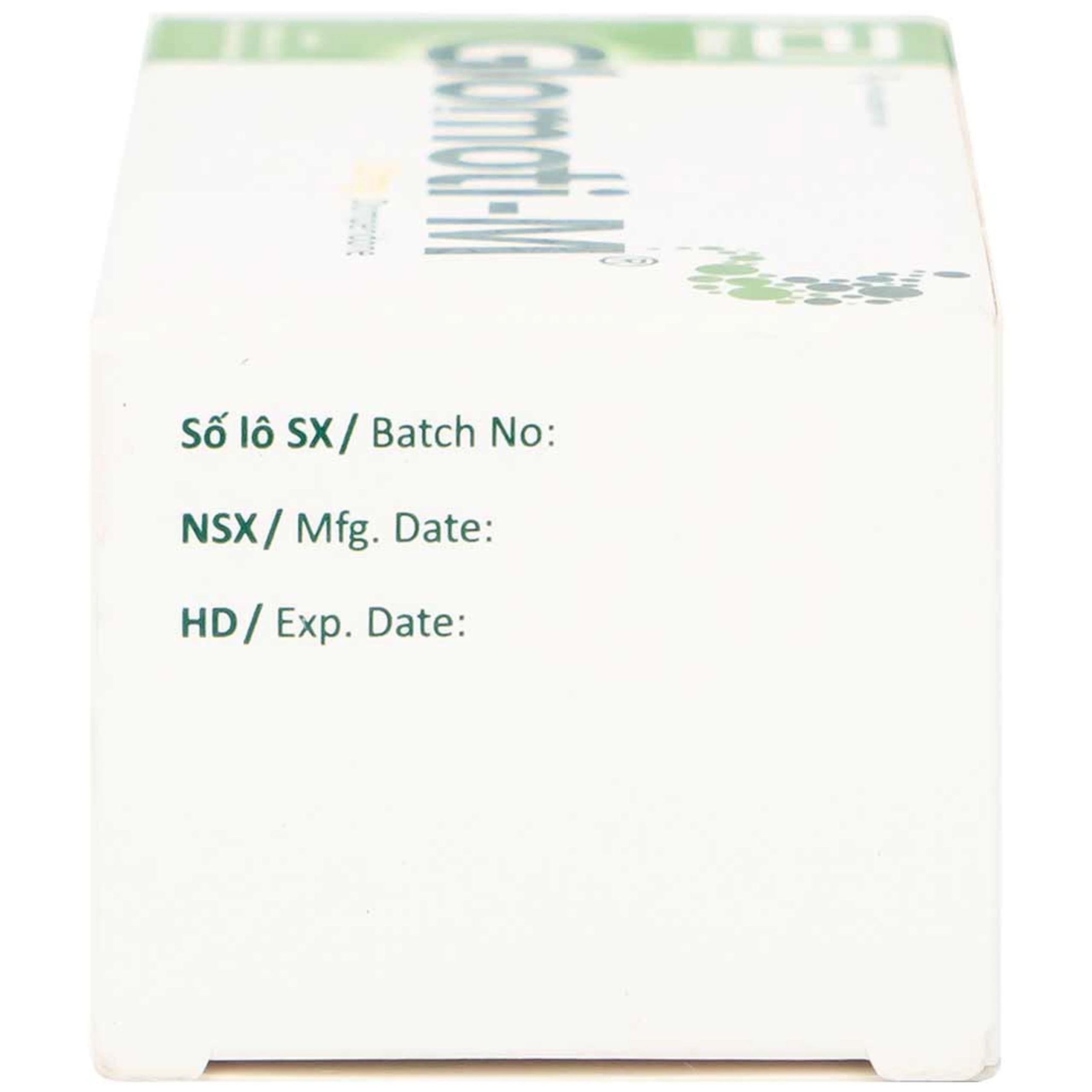 Thuốc Glomoti-M Glomed điều trị triệu chứng buồn nôn, nôn, chướng bụng (10 vỉ x 10 viên)