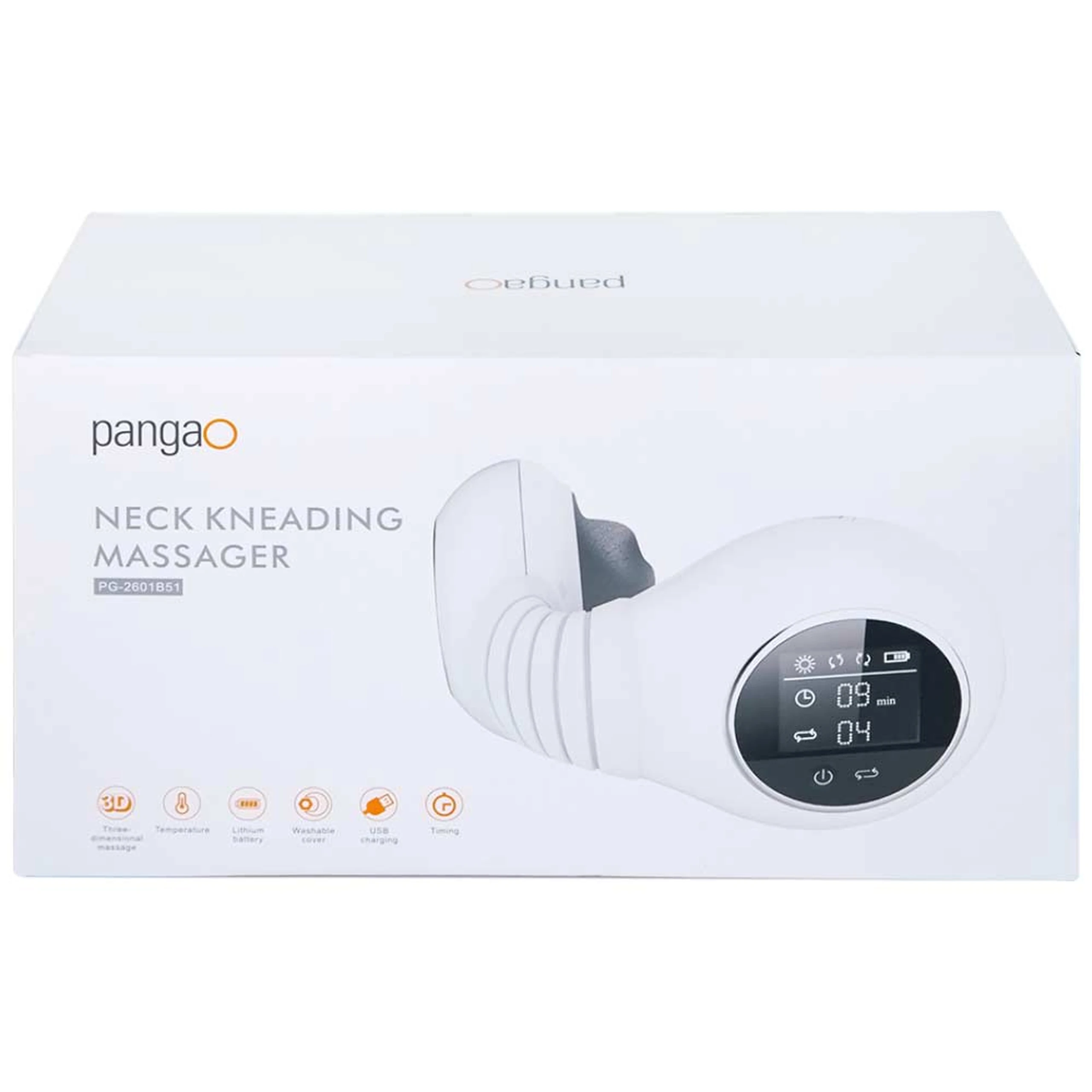 Máy massage  (mát xa) cổ Pangao PG-2601B51 giúp xoa dịu đốt sống cổ, giúp thư giãn giảm căng thẳng