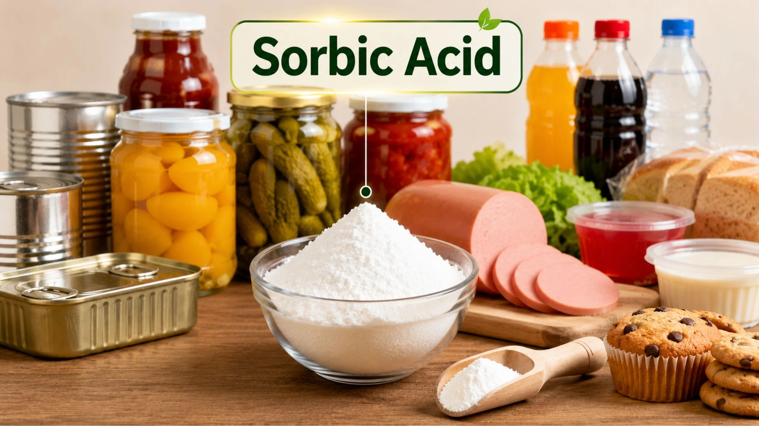 Sorbic acid là gì? Ứng dụng của sorbic acid trong đời sống